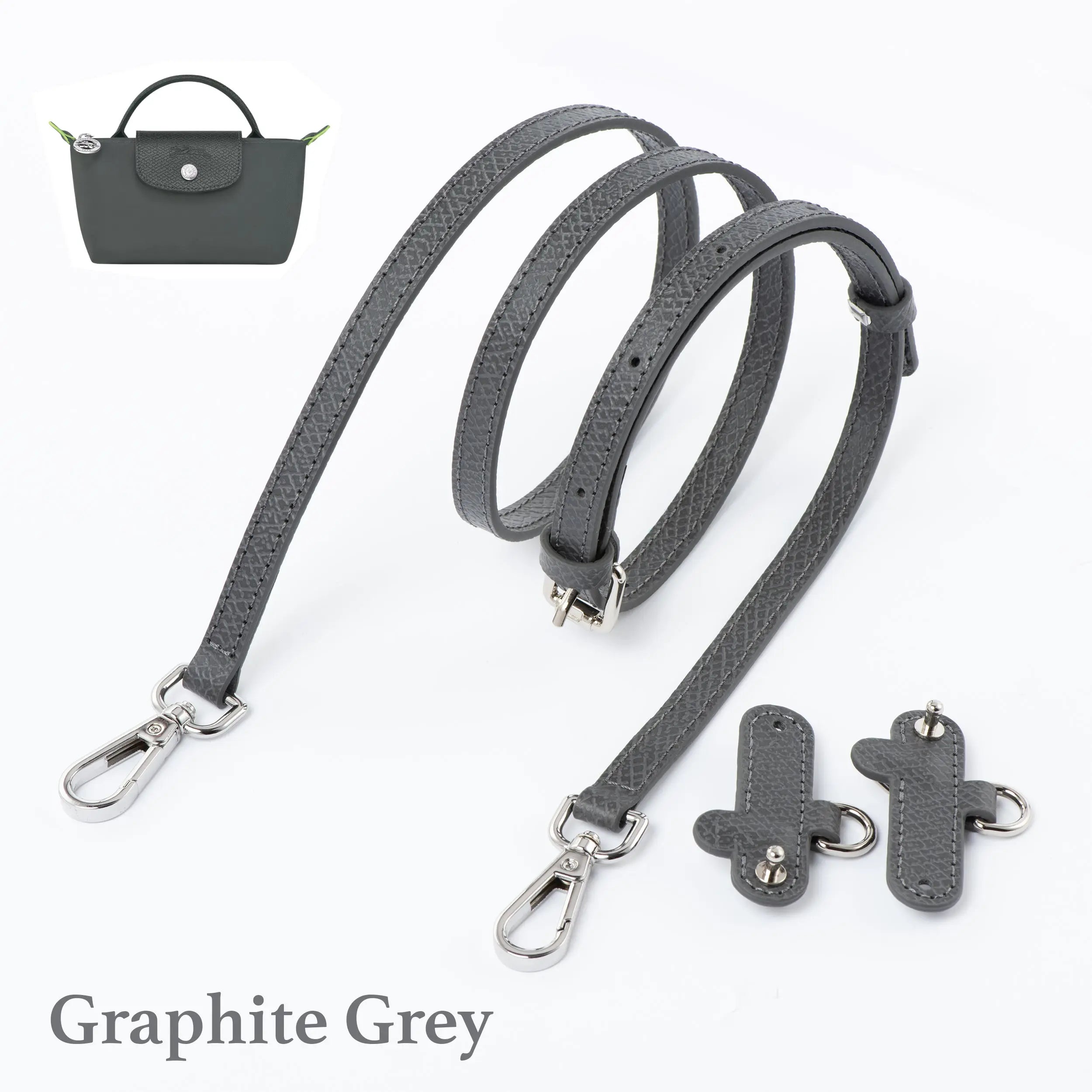 New Crossbody Conversion Kit for Longchamp Le Pliage Pouch with Handle dressupyourpurse