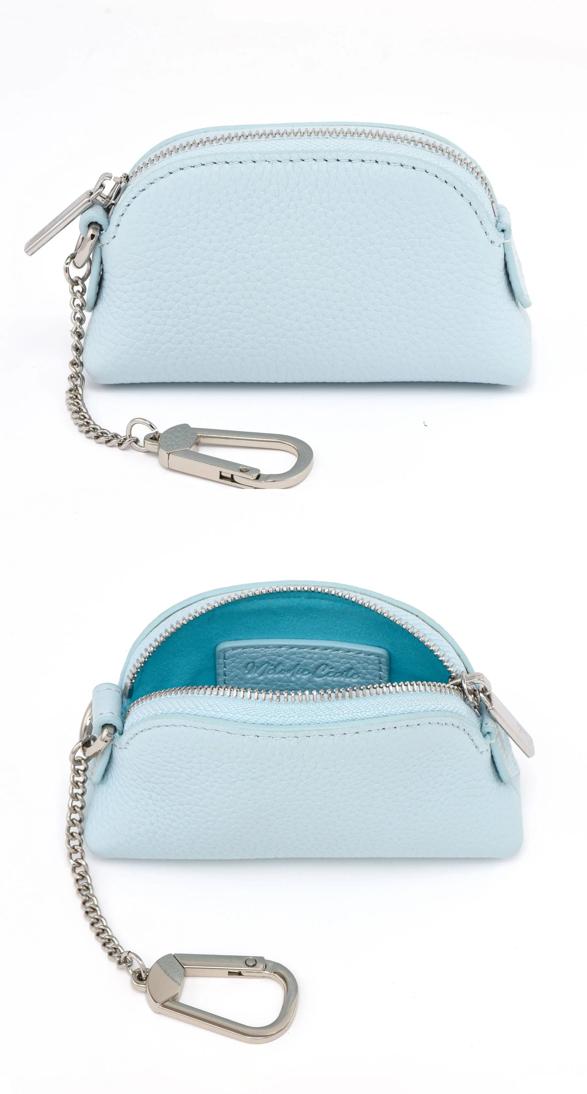 The Lippy Case - Togo Leather Mini Cosmetic Pouch dressupyourpurse