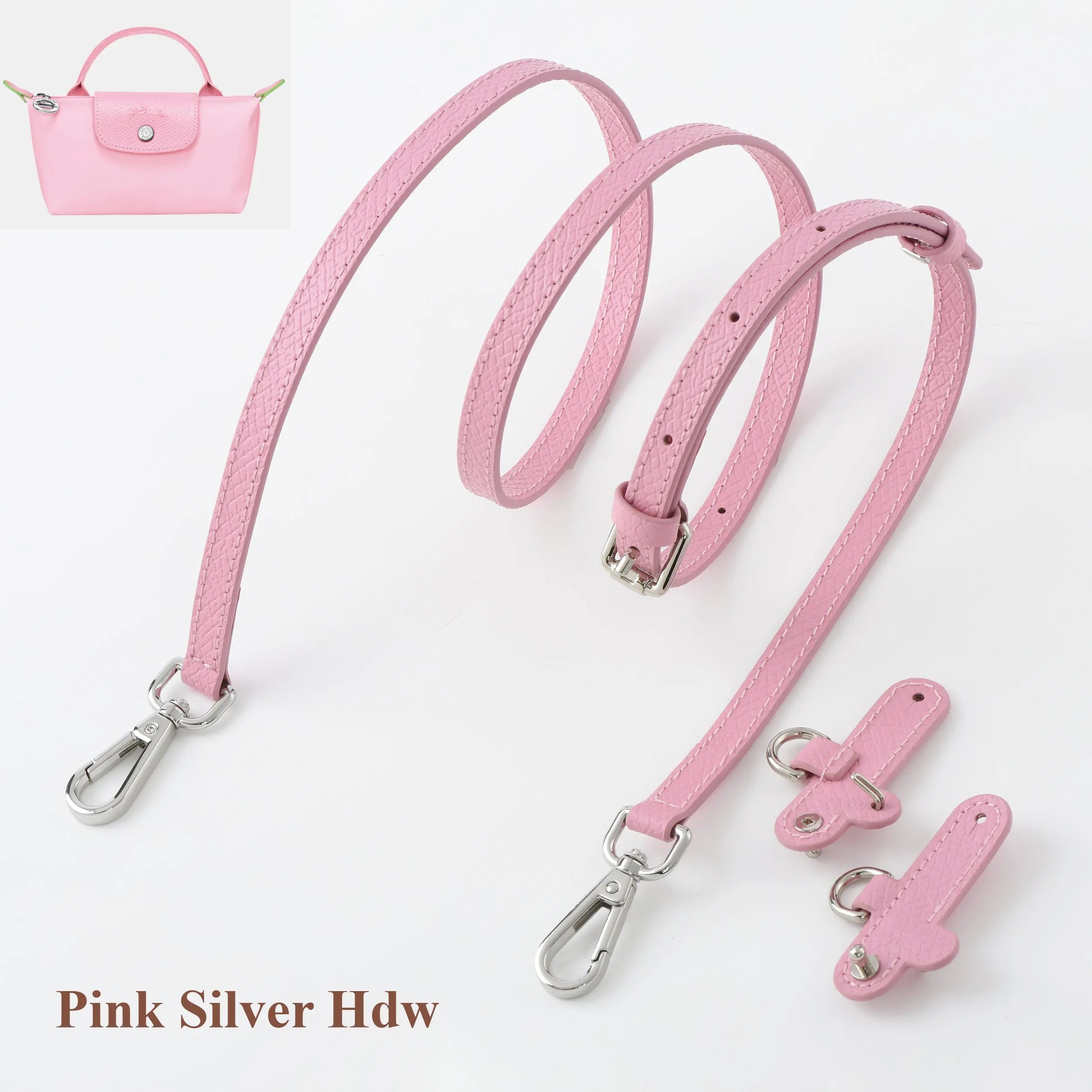 New Crossbody Conversion Kit for Longchamp Le Pliage Pouch with Handle dressupyourpurse