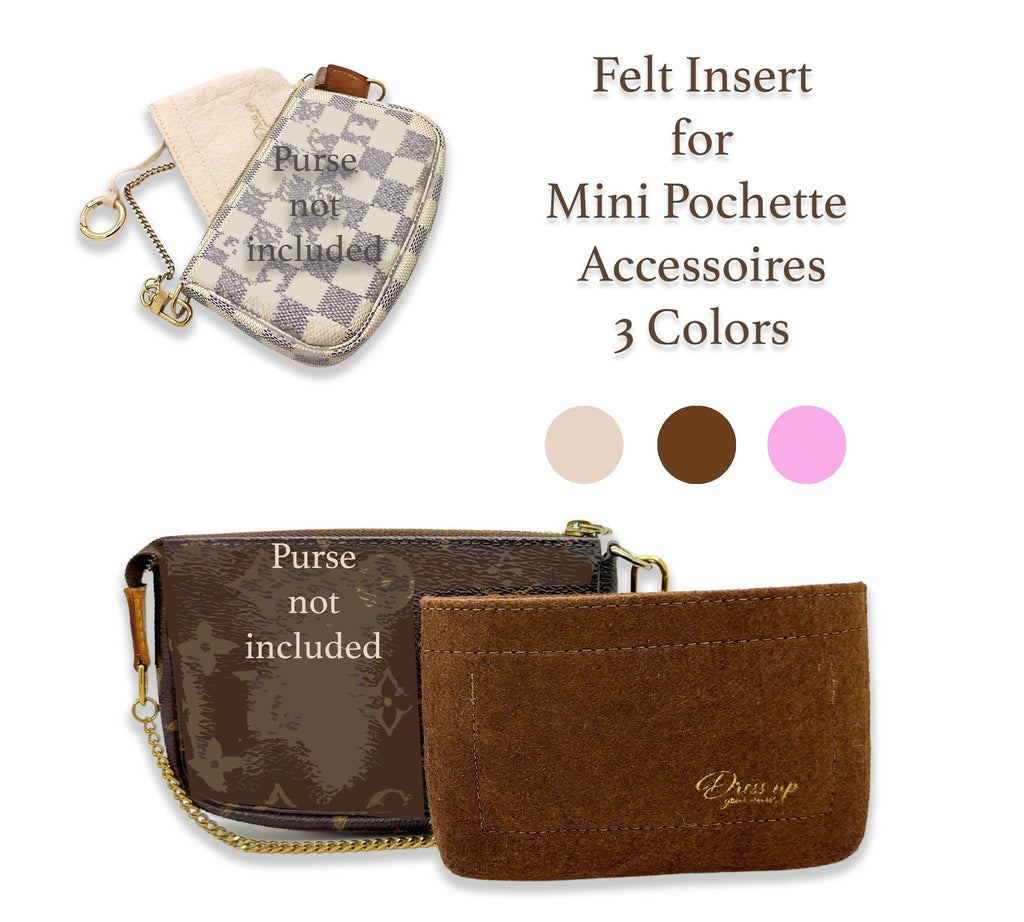LV Mini Pochette Accessories Bag Organizer | Luxe Goodz