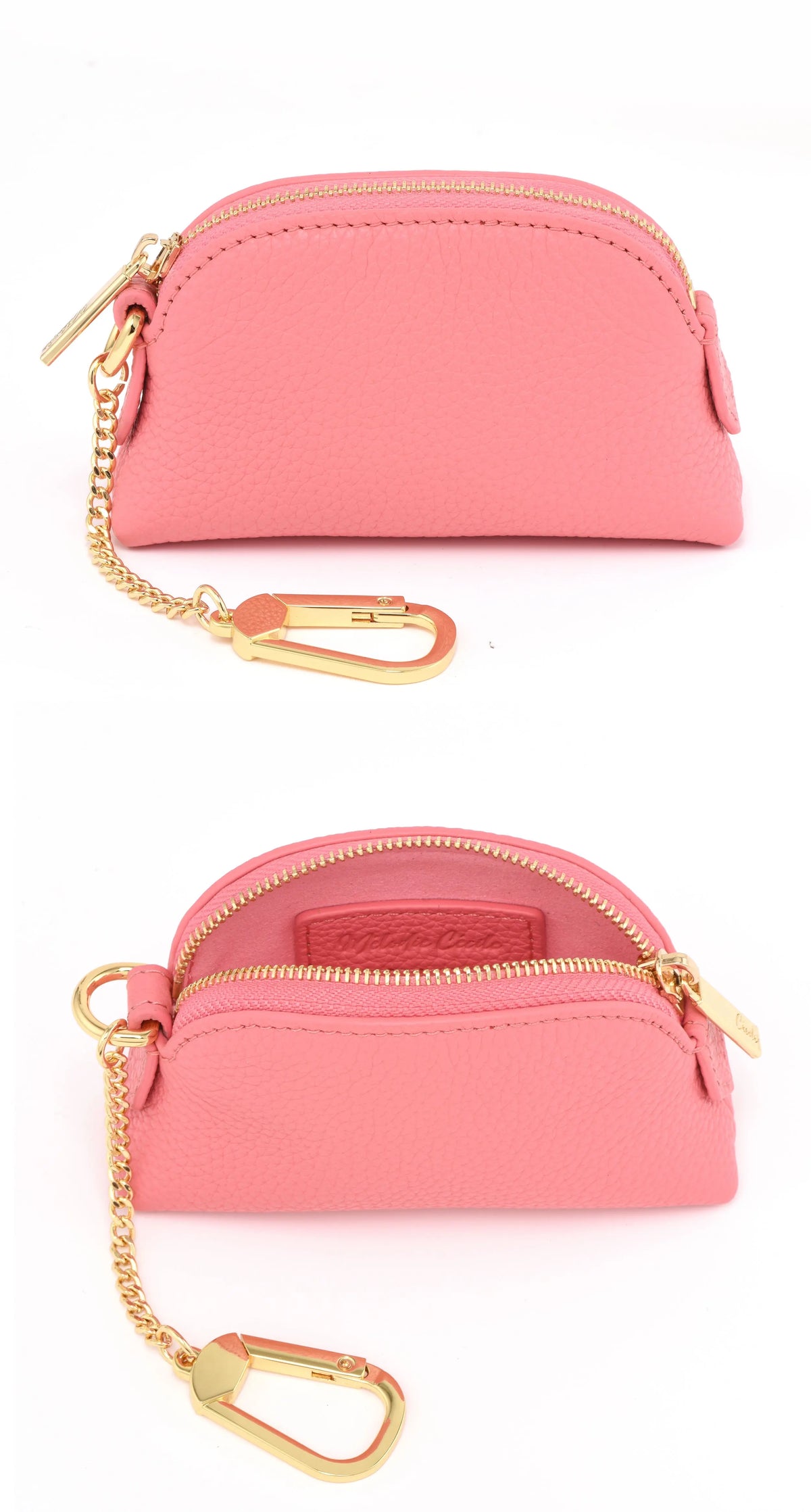 The Lippy Case - Togo Leather Mini Cosmetic Pouch dressupyourpurse