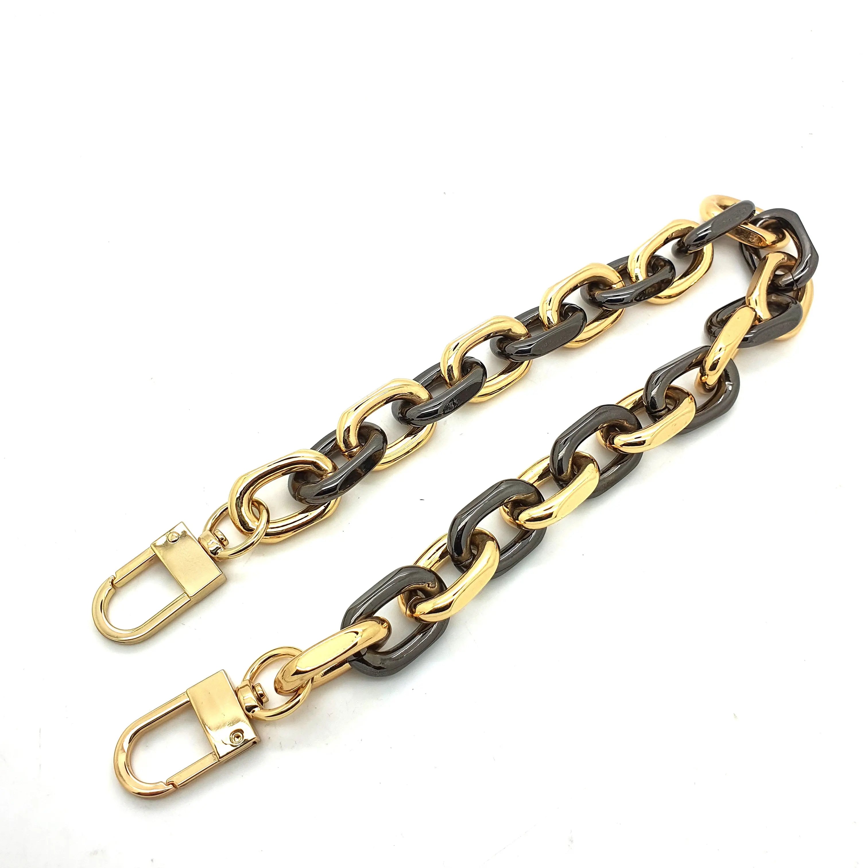 Bicolore Chunky Large Decorative Chain (2 Lengths) dressupyourpurse