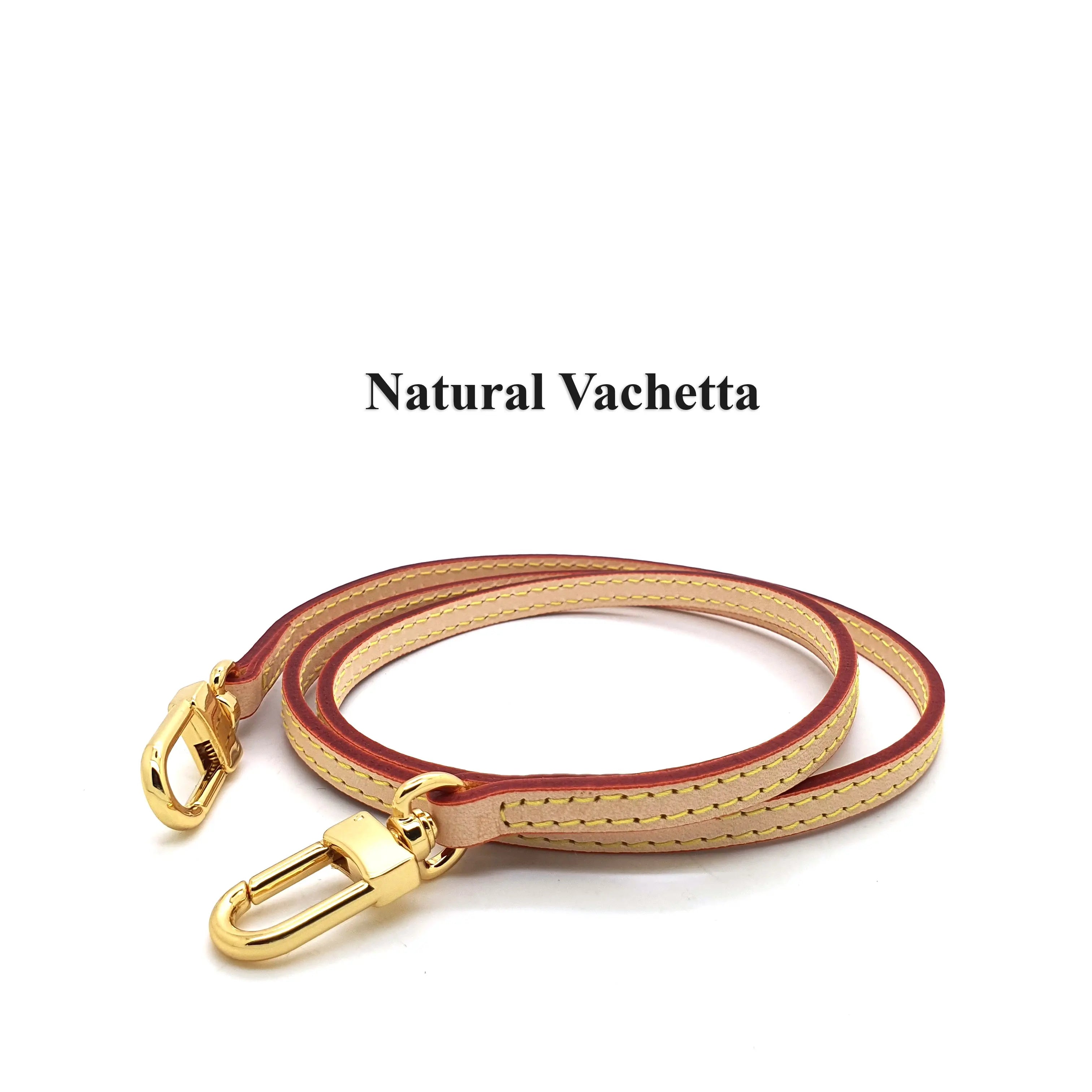 1/4" 7mm genuine leather ultra thin crossbody strap - 7 colors - 6 sizes dressupyourpurse