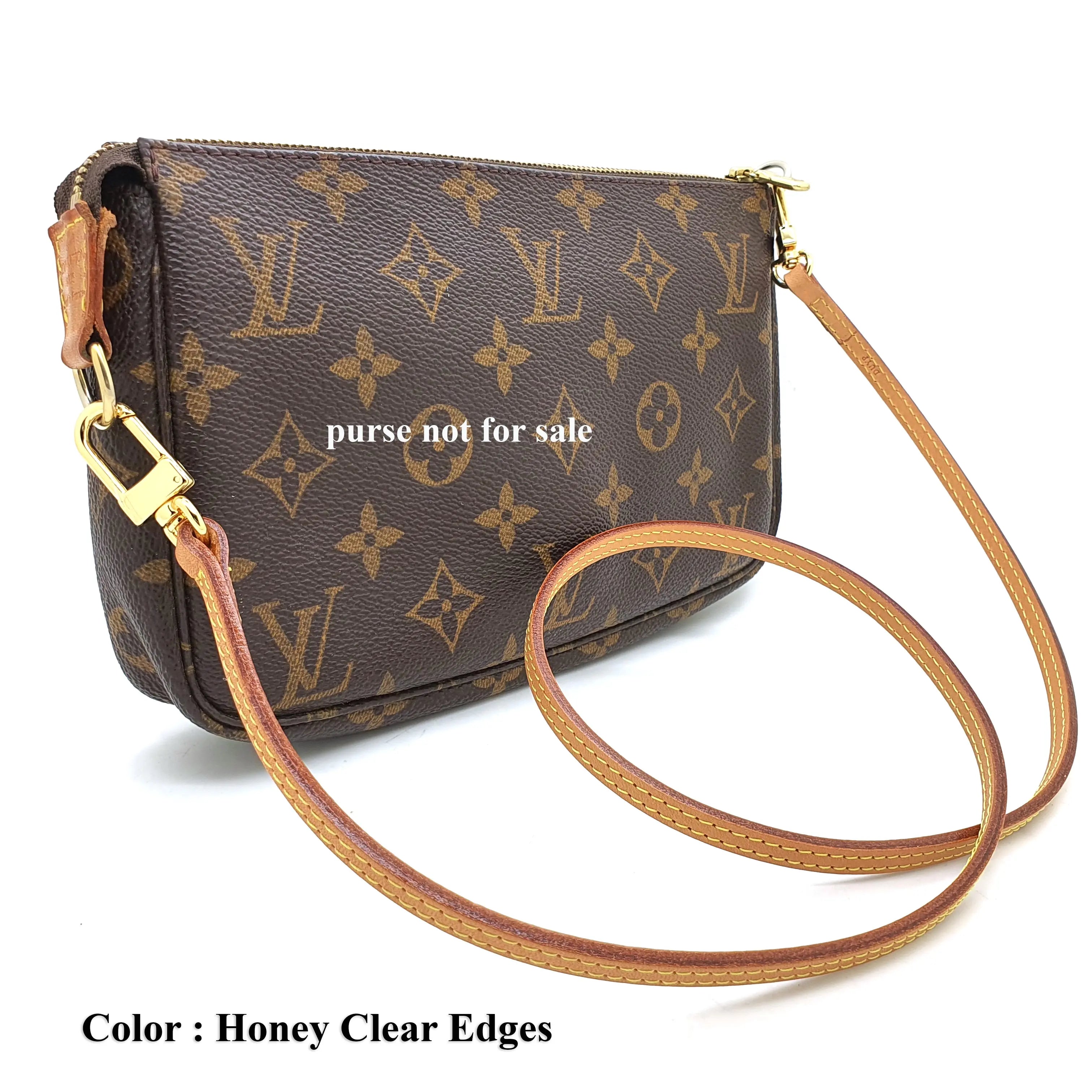 1/4" 7mm genuine leather ultra thin crossbody strap - 7 colors - 6 sizes dressupyourpurse