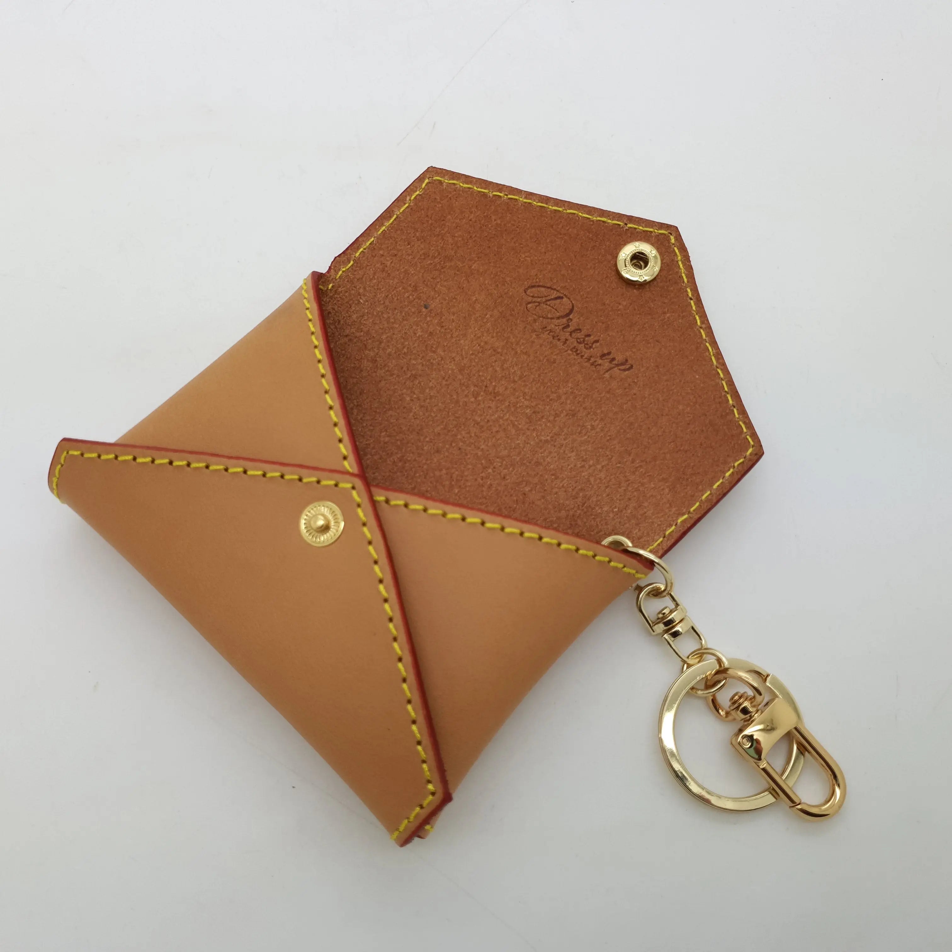 Honey Vachetta Leather - Envelope trio - Clutch Set dressupyourpurse