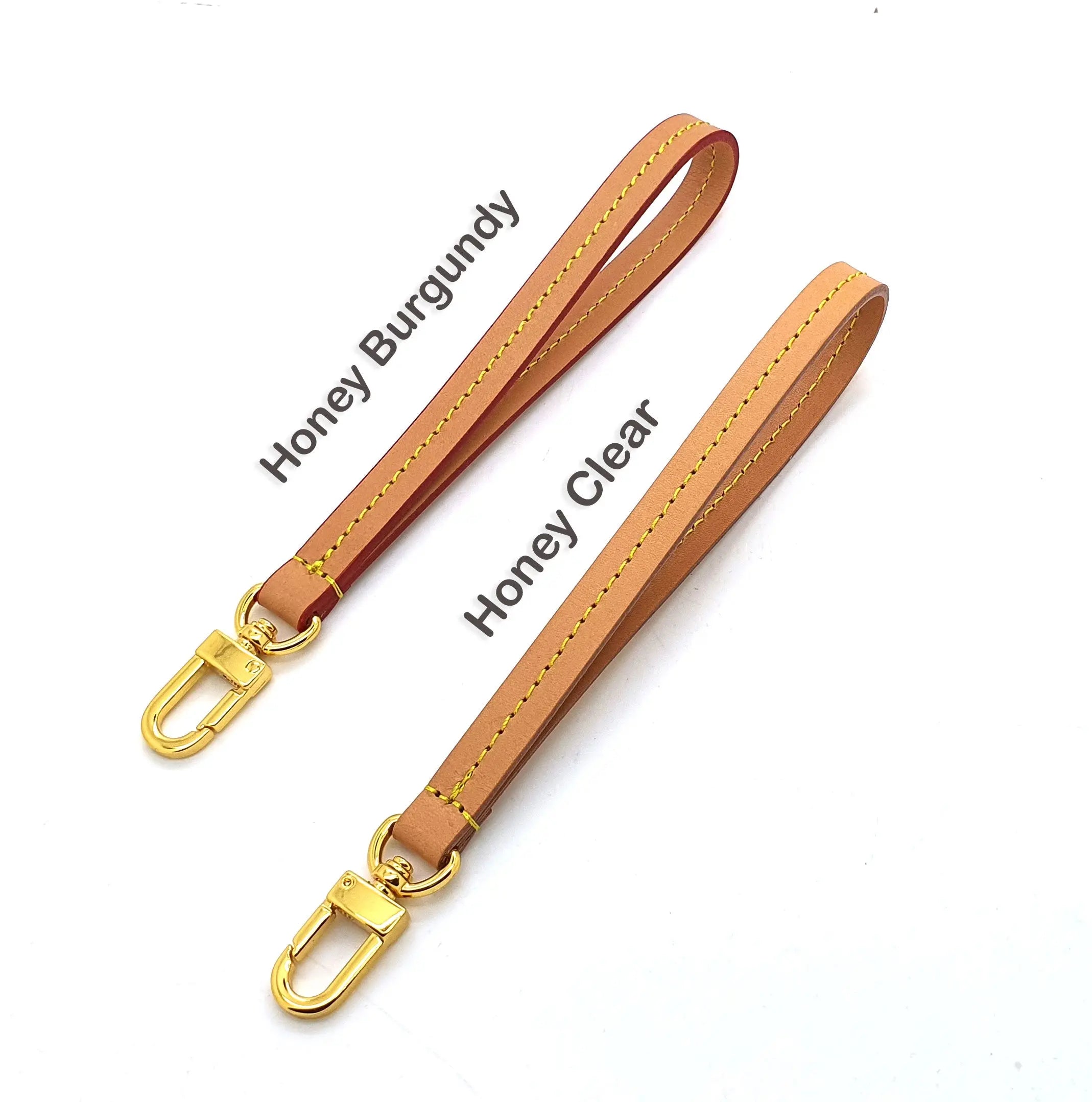 Genuine leather wristlet Strap dressupyourpurse