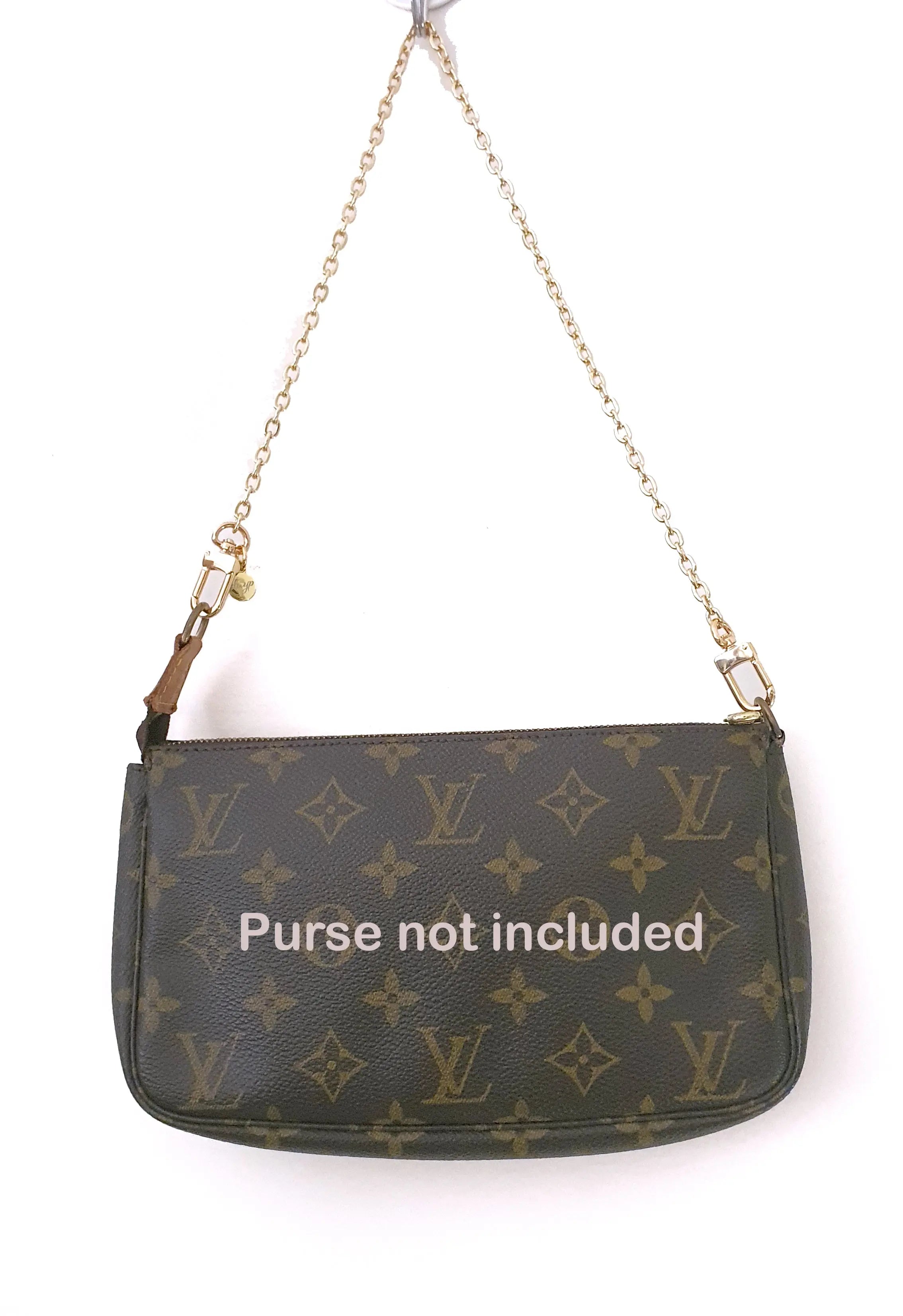 Gold Metal Shoulder strap chain - 50cm dressupyourpurse