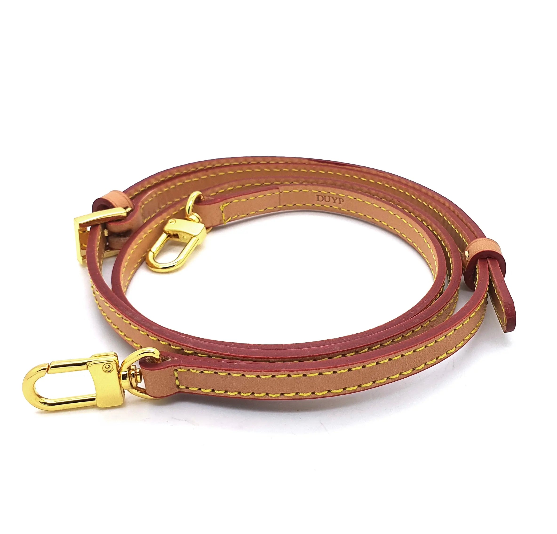 3/8" - 10mm Adjustable Leather Strap - 6 colors - 2 sizes dressupyourpurse
