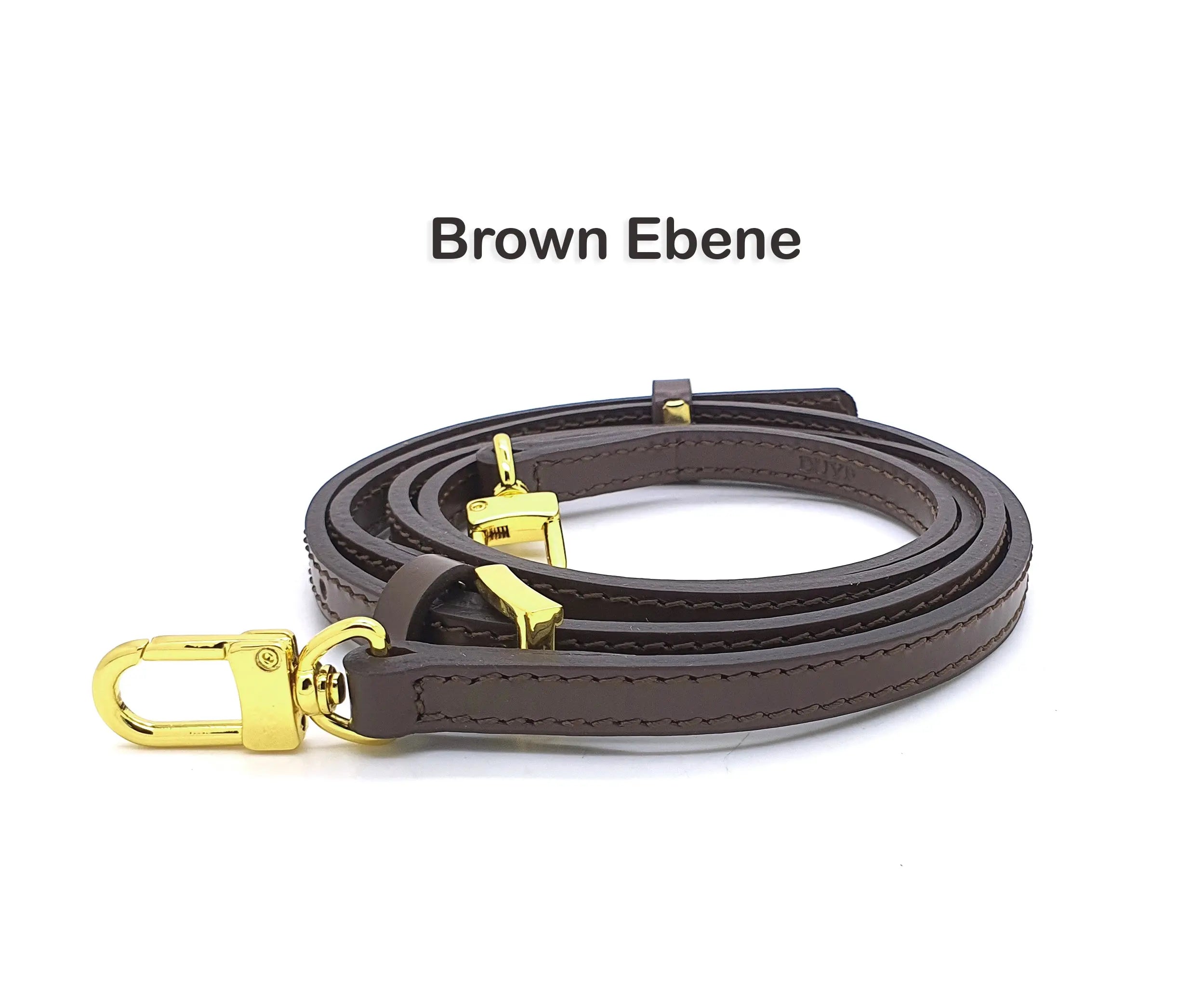 3/8" - 10mm Adjustable Leather Strap - 6 colors - 2 sizes dressupyourpurse