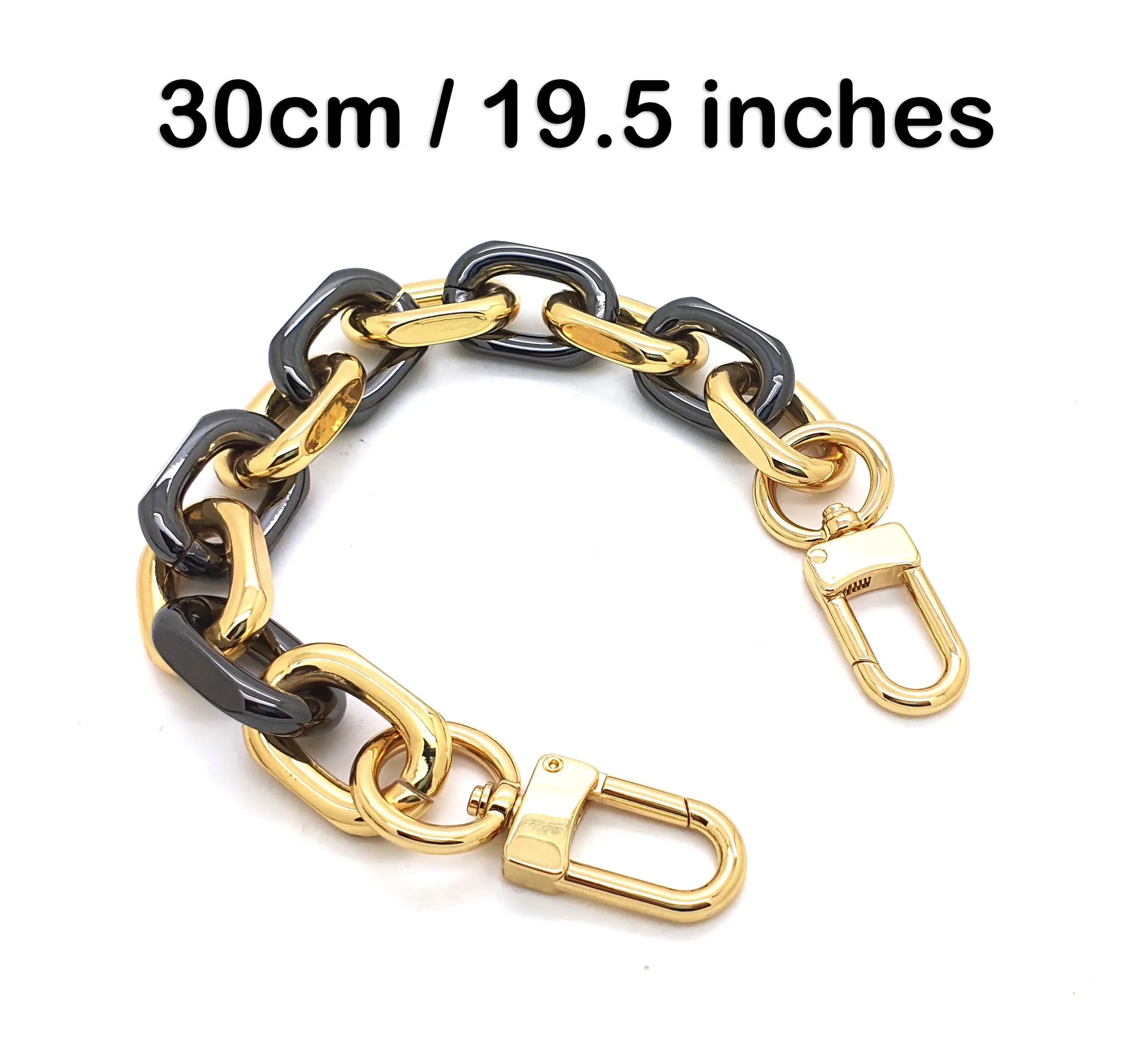 Bicolore Chunky Large Decorative Chain (2 Lengths) dressupyourpurse