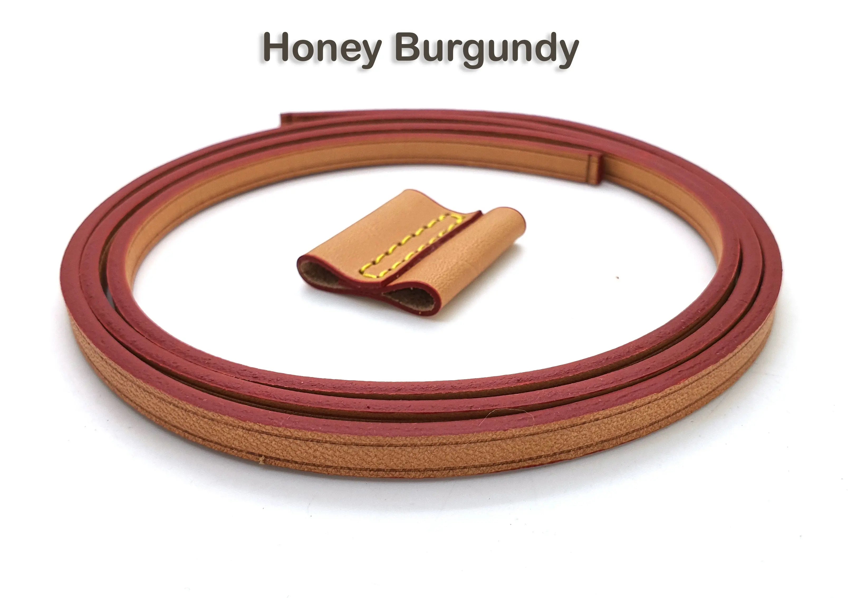 Vachetta Leather Drawstring Cord 6mm with Slide - for NOE, MONTSOURIS... dressupyourpurse