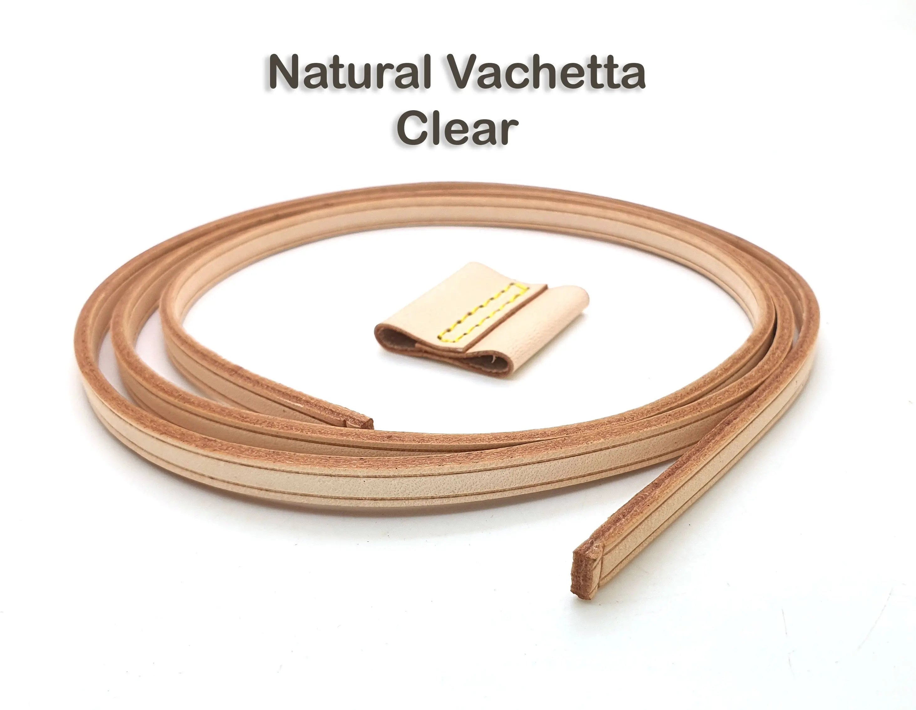 Vachetta Leather Drawstring Cord 6mm with Slide - for NOE, MONTSOURIS... dressupyourpurse