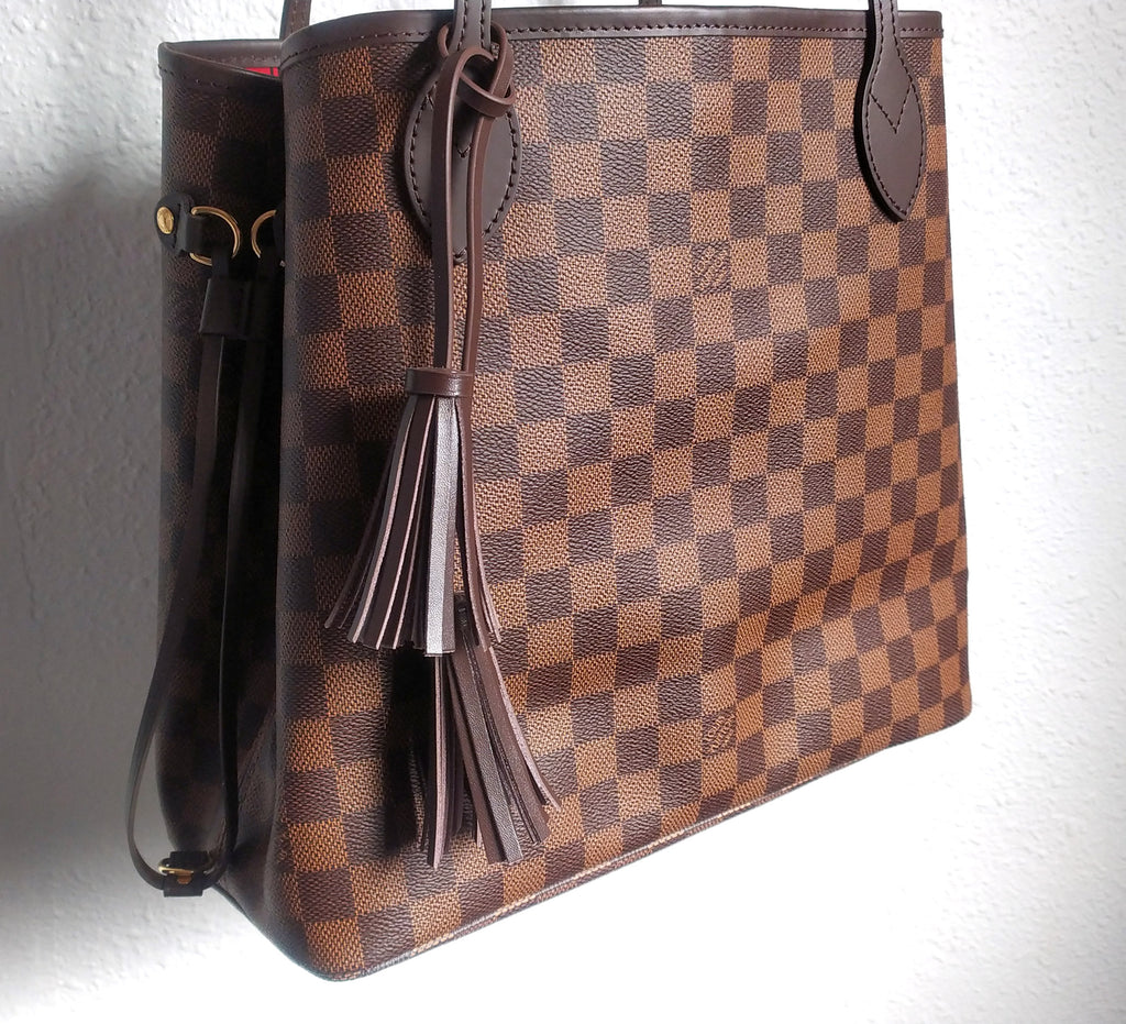 High-quality Vachette Leather Bag Charm/key Holder/bag 
