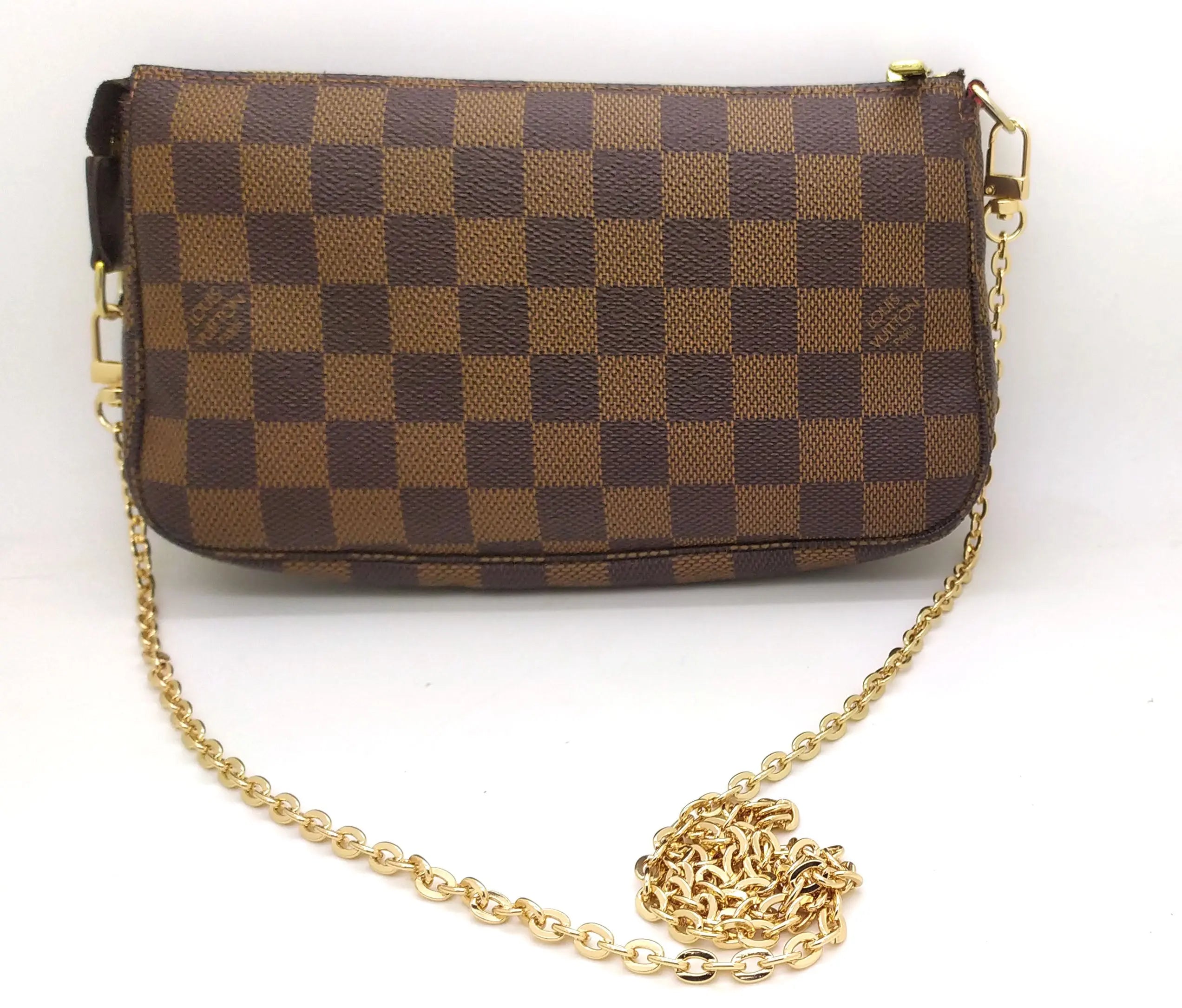 Gold Metal Crossbody Oval Chain from 90 to 140 cm dressupyourpurse