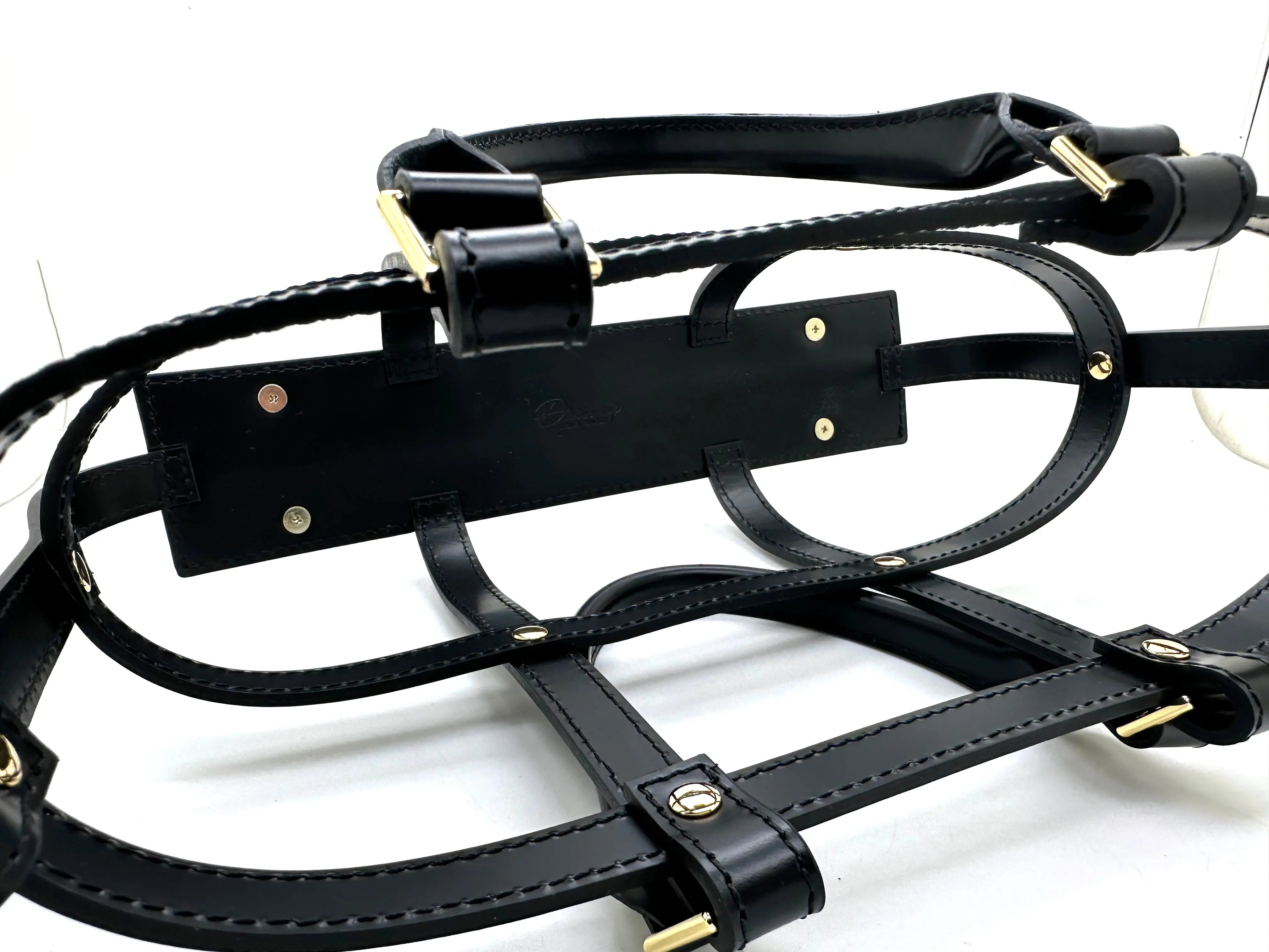 Black cowhide Leather - Encasement for Toiletry 26 dressupyourpurse