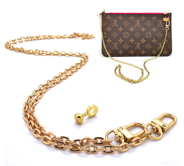 Crossbody Chain Conversion Kit For Neverfull pouch