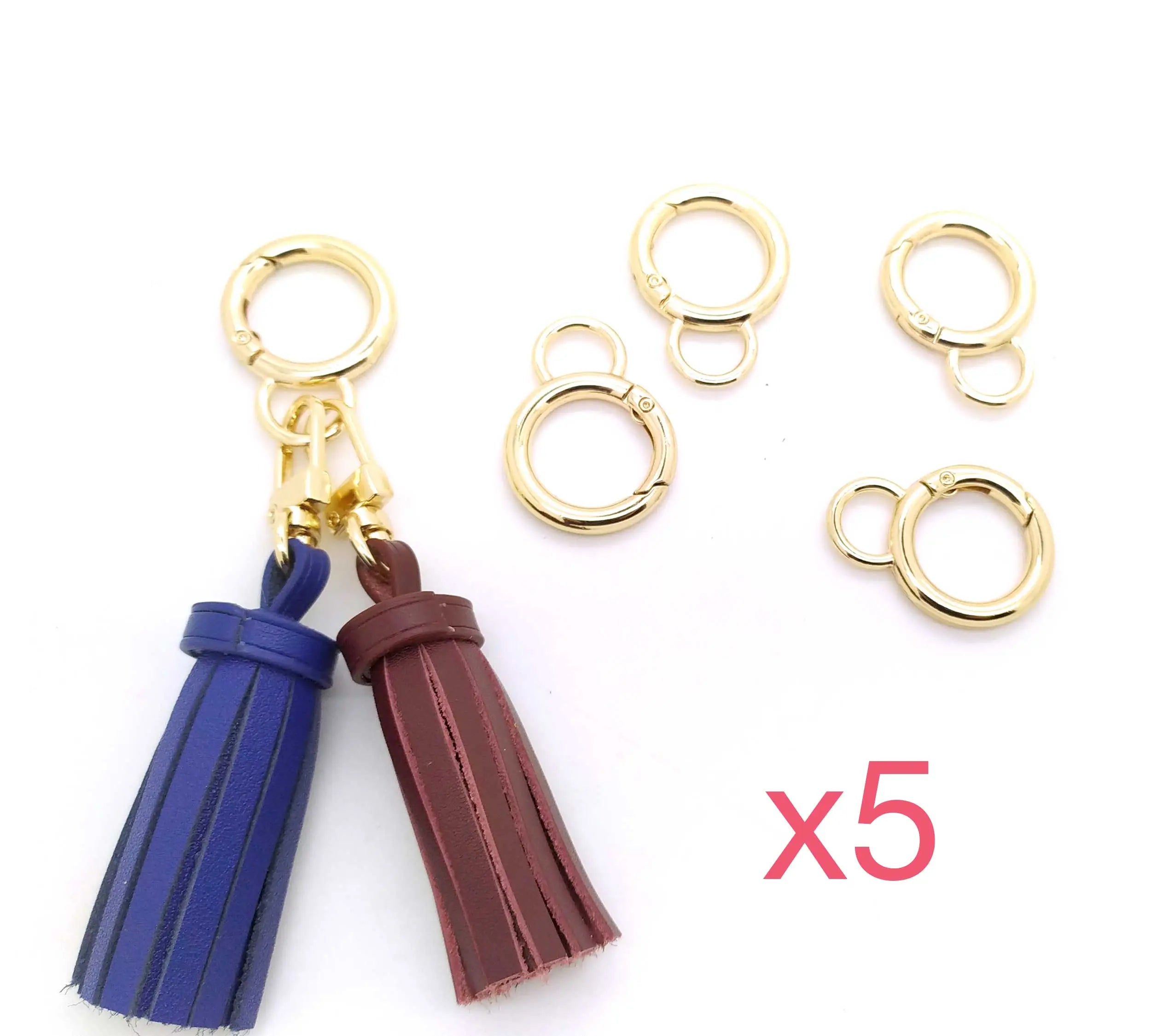 5 x Clips O-ring connectors dressupyourpurse