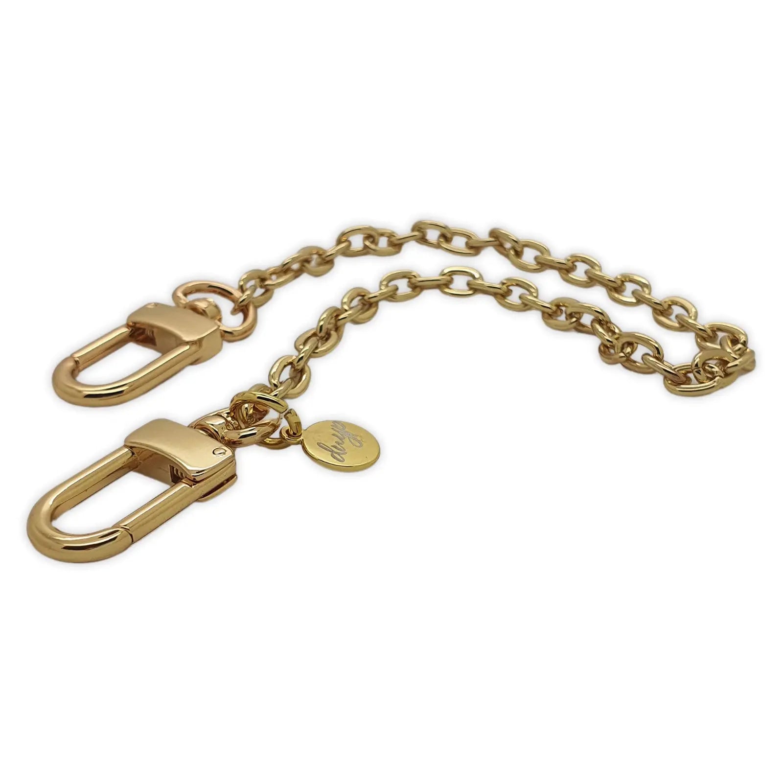 HCC X DUYP - Mini pochette - Navy Blue Grained Leather dressupyourpurse