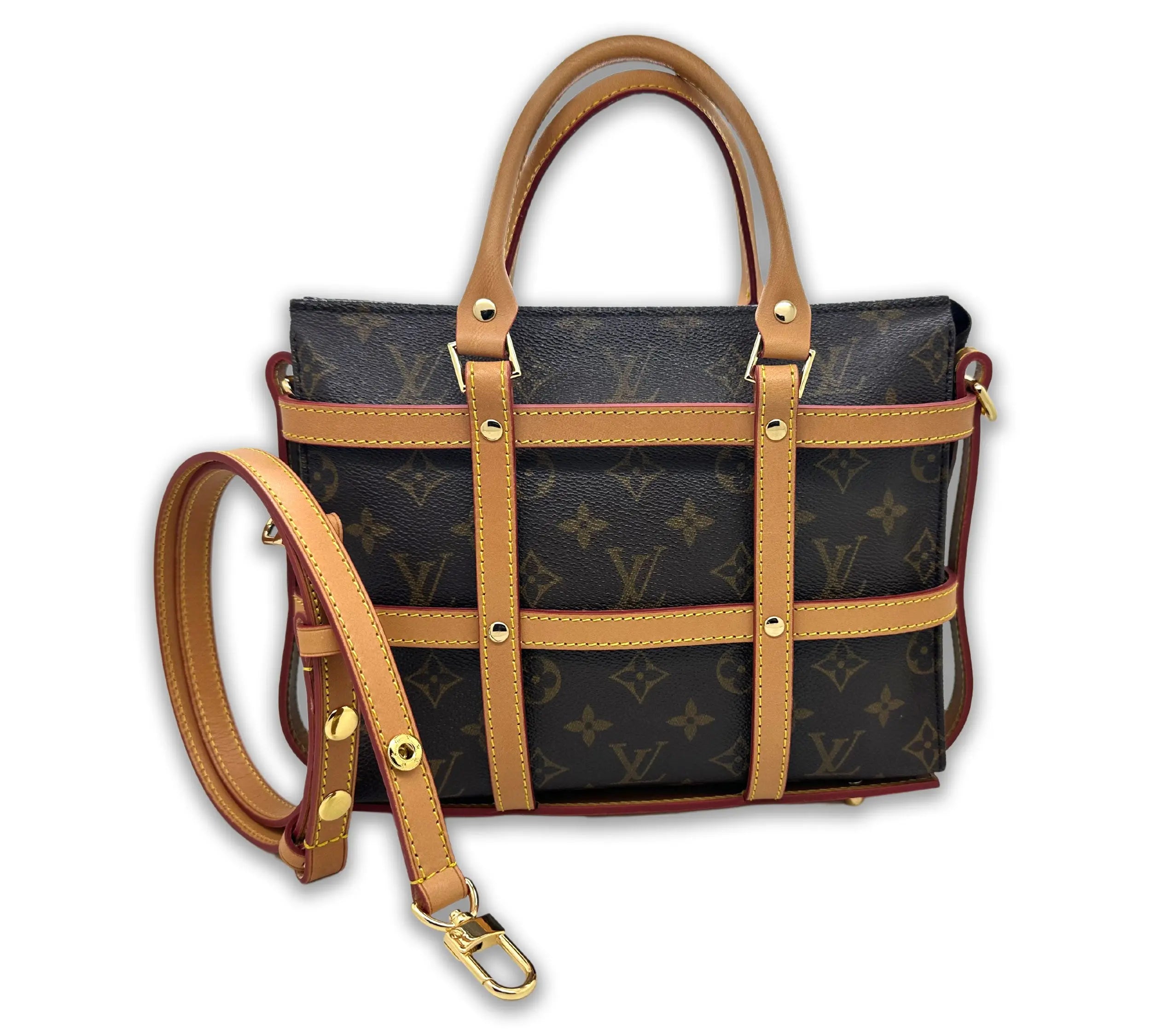 Honey Vachetta Leather - Encasement for Toiletry 26 dressupyourpurse