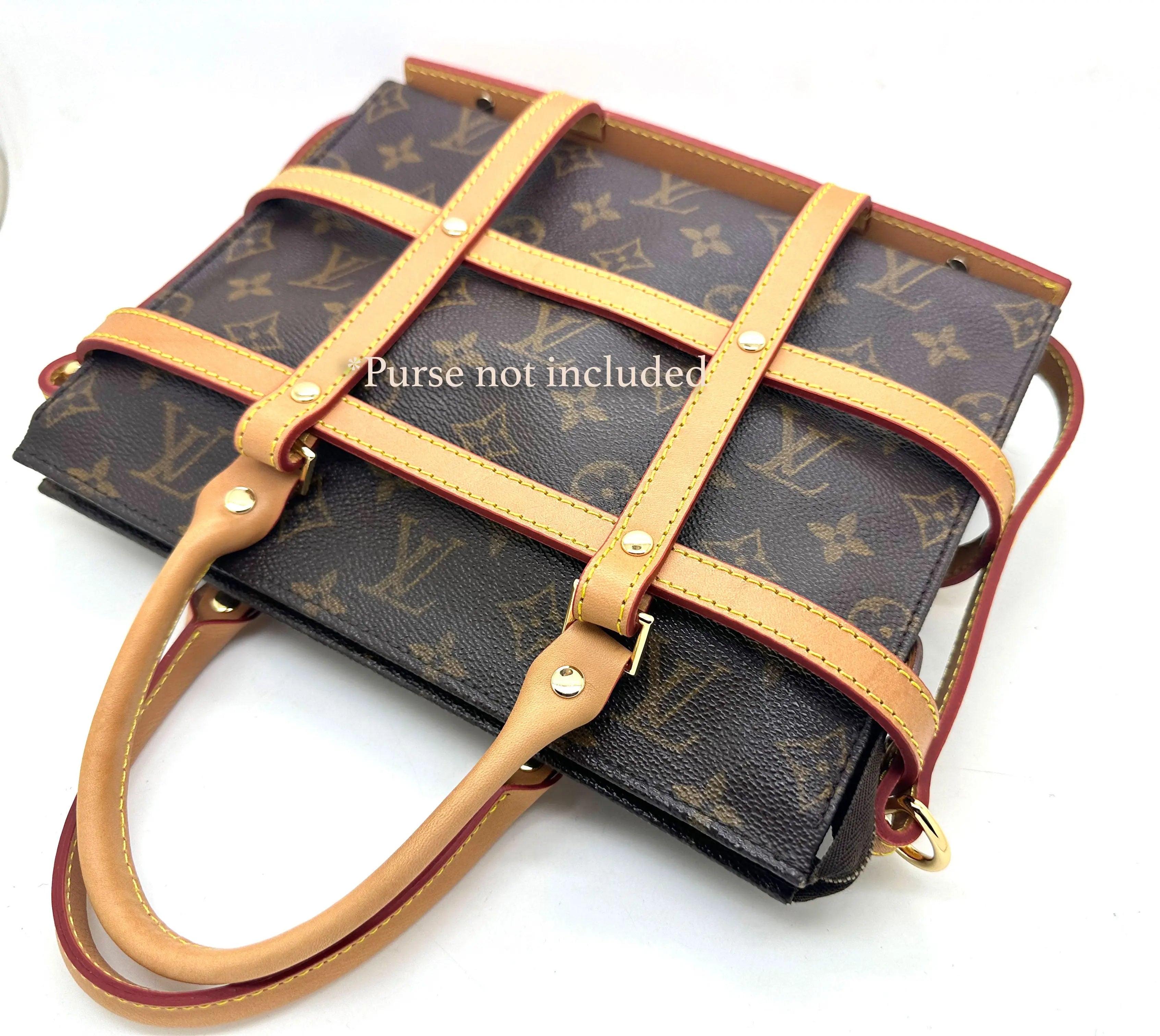 Honey Vachetta Leather - Encasement for Toiletry 26 dressupyourpurse