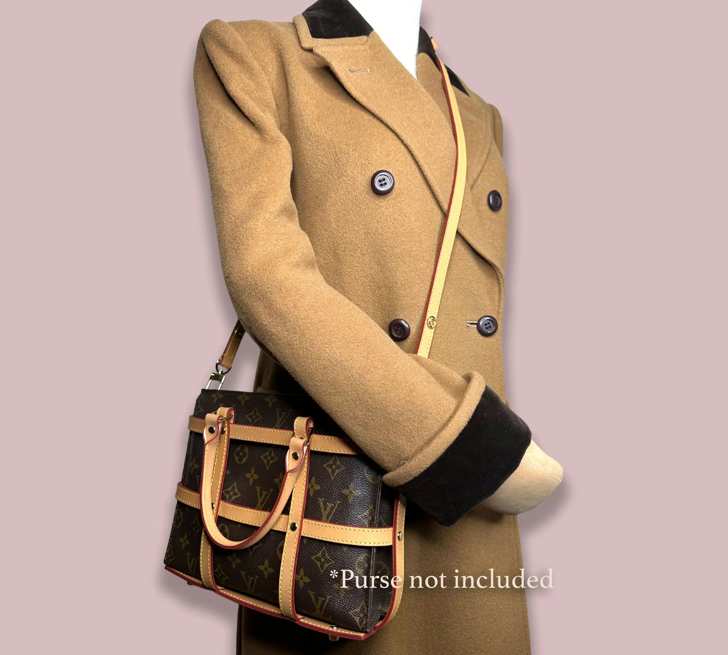 Honey Vachetta Leather - Encasement for Toiletry 26 dressupyourpurse