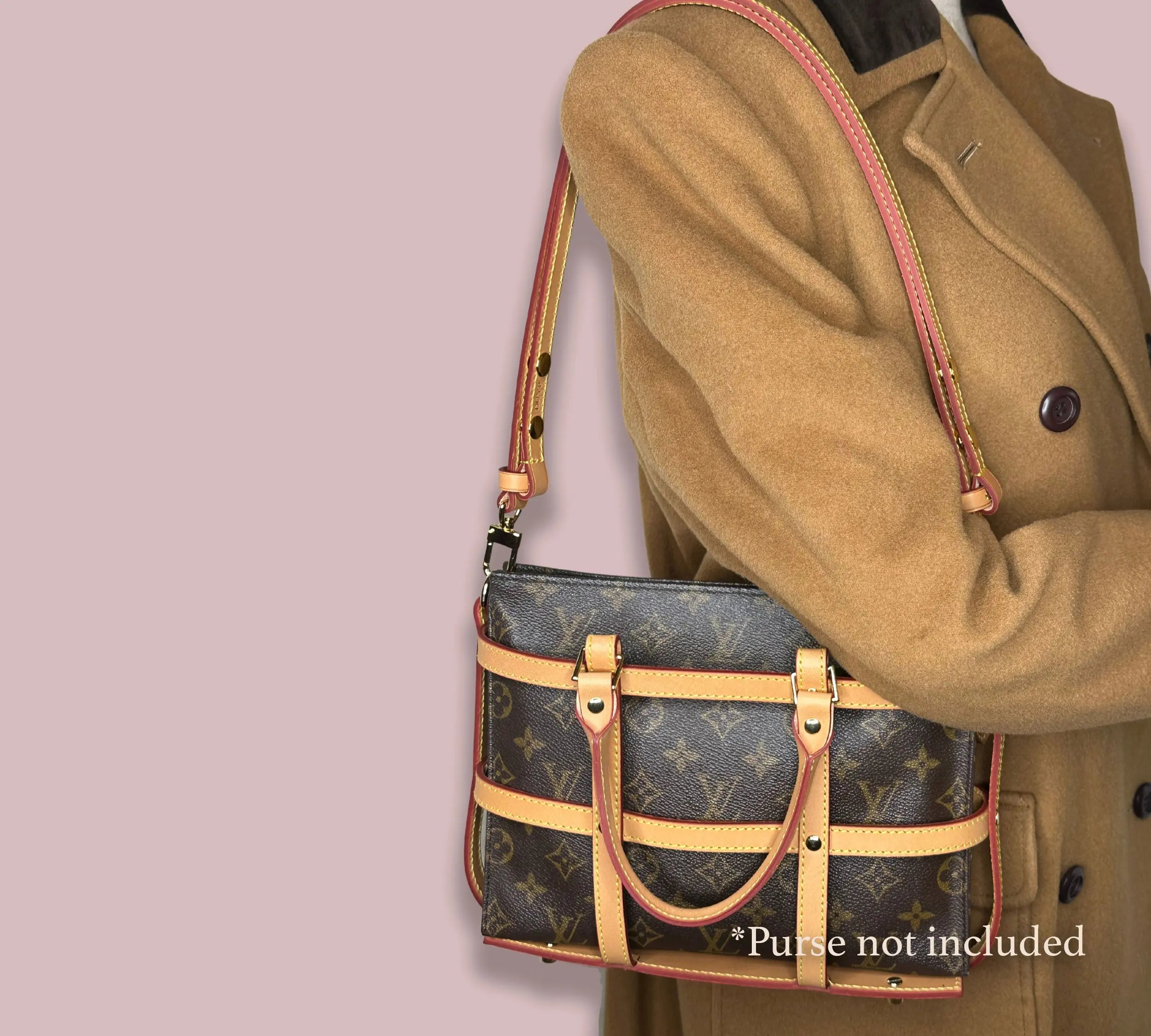 Honey Vachetta Leather - Encasement for Toiletry 26 dressupyourpurse