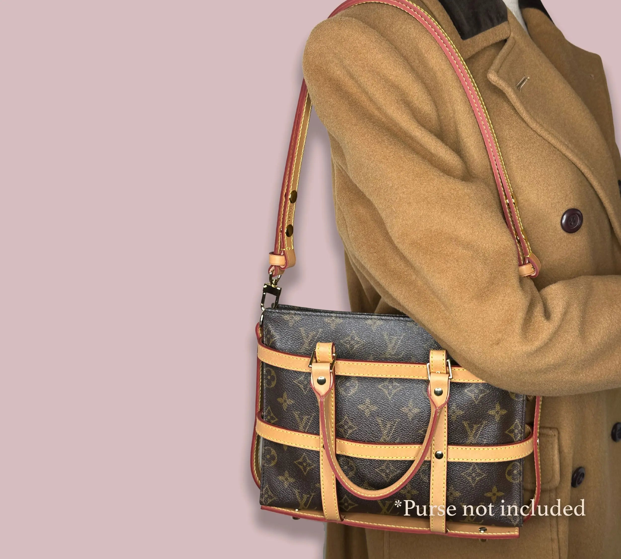 Black cowhide Leather - Encasement for Toiletry 26 dressupyourpurse