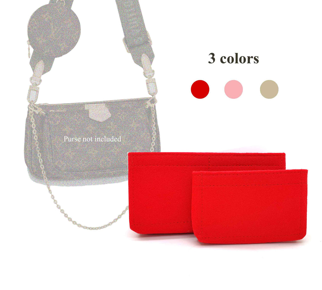 Bag Organizer for LV Multi Pochette bag (Set of 3  