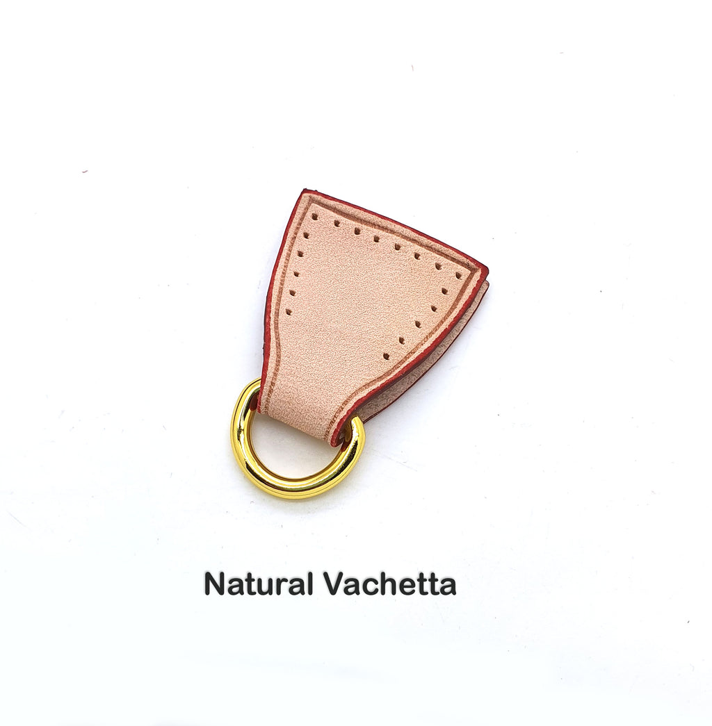 Vachetta Leather Side Tab Replacement for Pochette and More