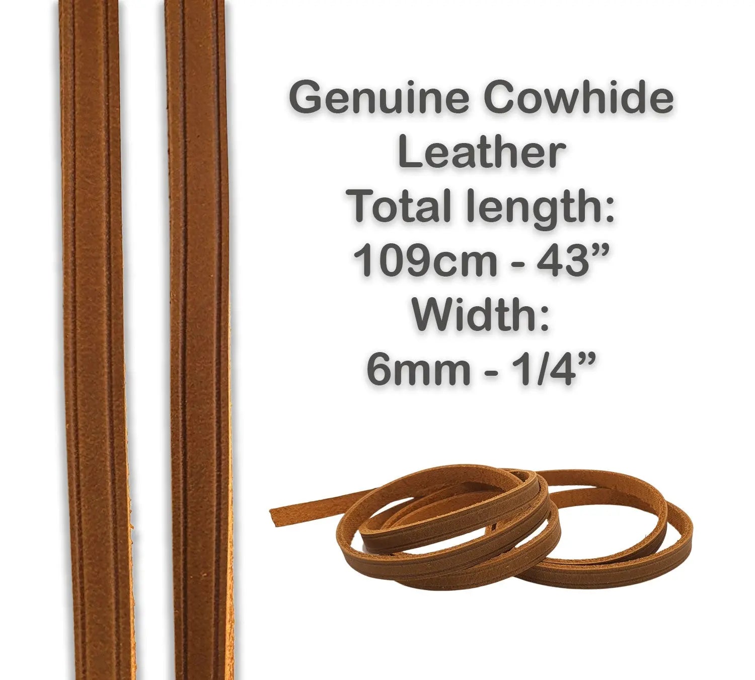 Tanned Cowskin Leather Drawstring Cord 6mm (for Noé, Montsouris...) dressupyourpurse