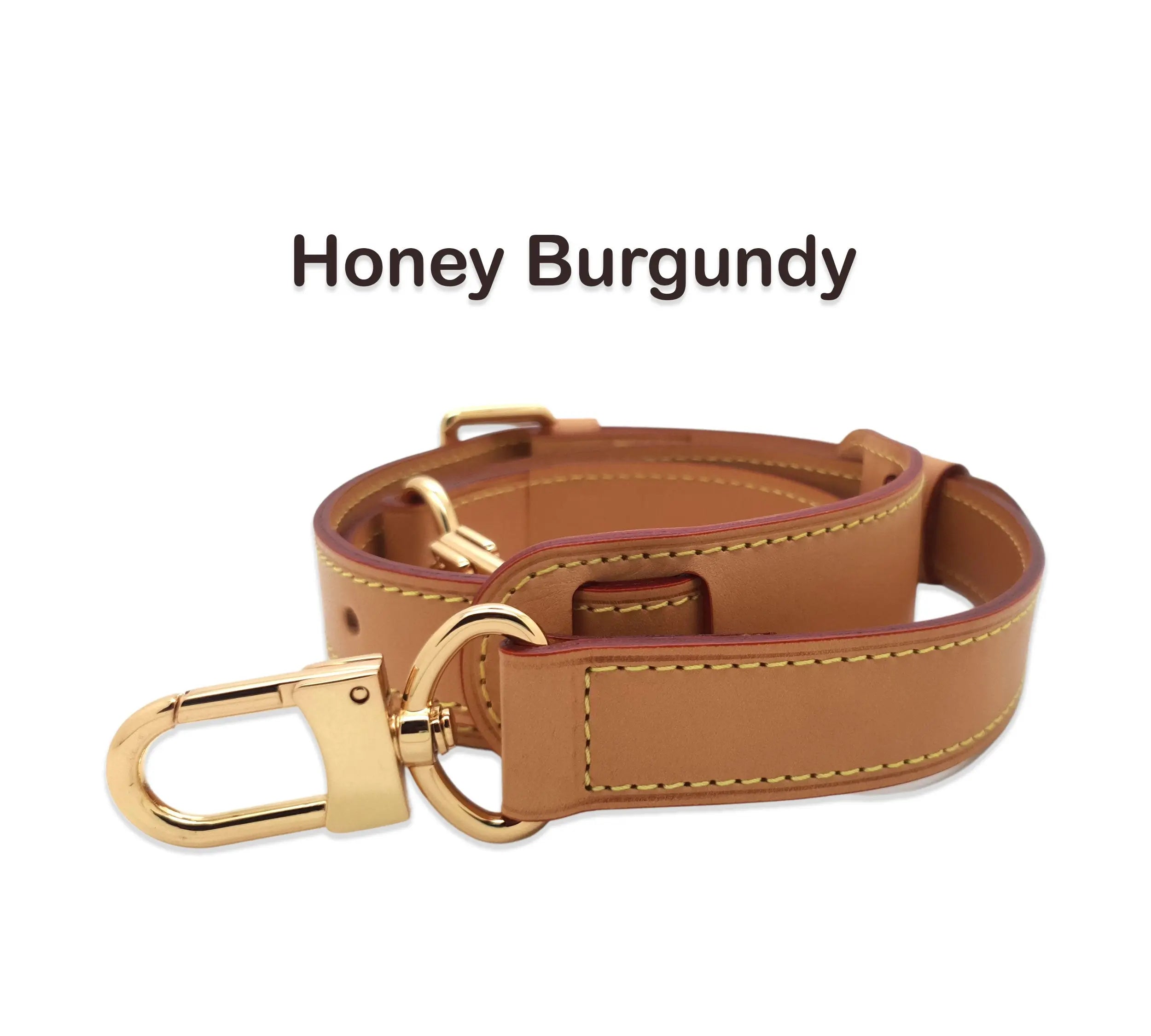 PREMIUM QUALITY 25mm / 1 inch Leather Adjustable Crossbody Strap (5 colors) dressupyourpurse