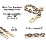 Bicolore Chunky Large Decorative Chain (2 Lengths)