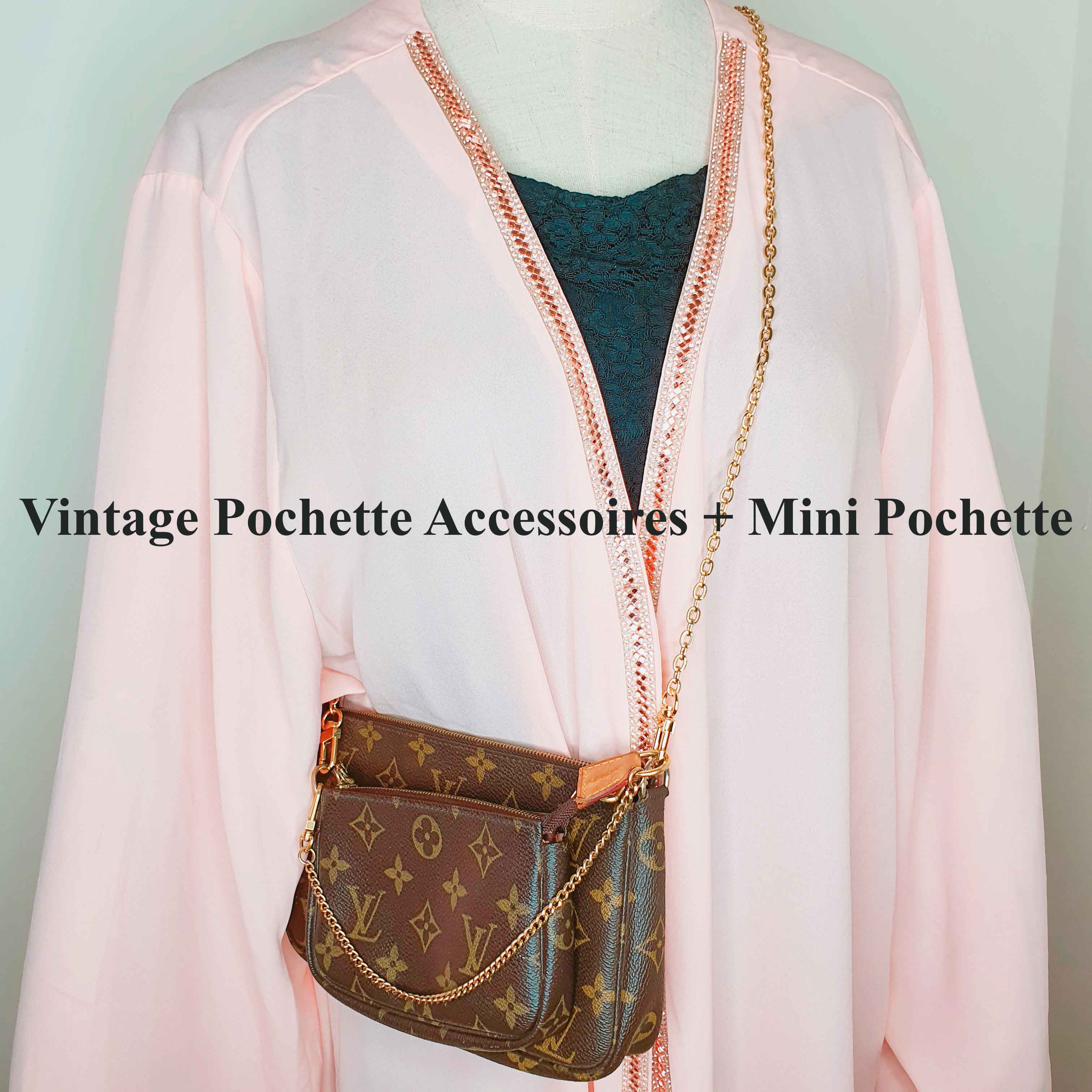 Multi pochette accessoires conversion kit + optional crossbody chain dressupyourpurse