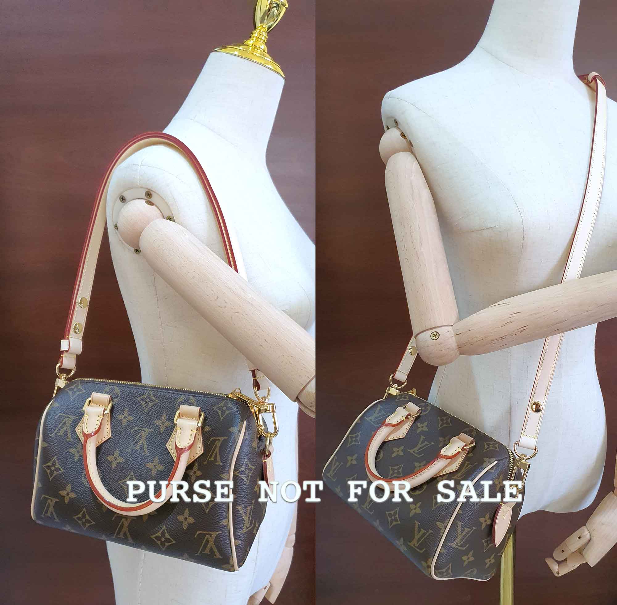 2-in-1 crossbody and shoulder leather button adjustable strap - 5 colors dressupyourpurse