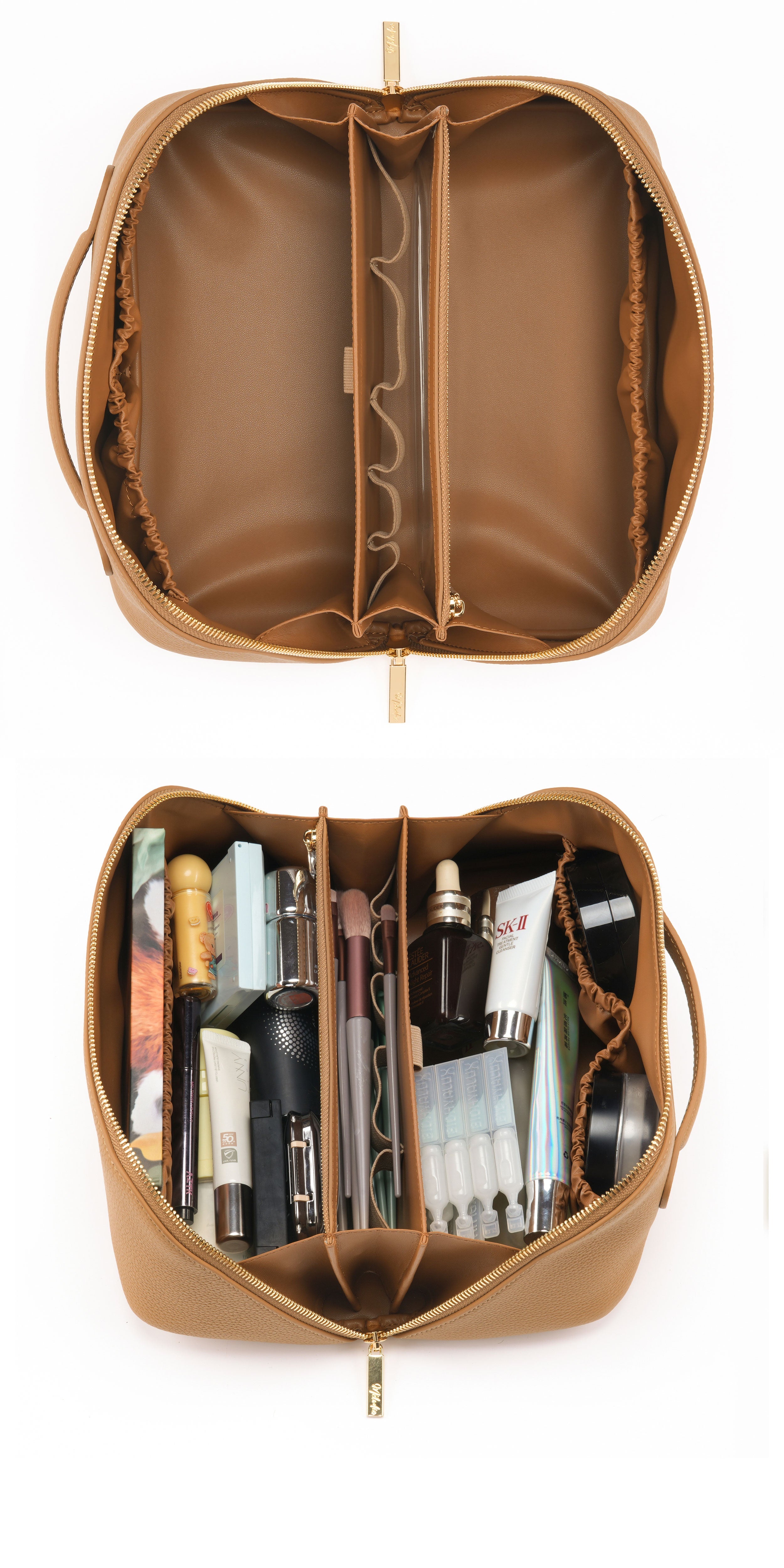 Voyage — Togo Leather Travel Cosmetic Case dressupyourpurse