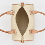 ButterCream Togo and Vachetta Leather - Mini Boston bag