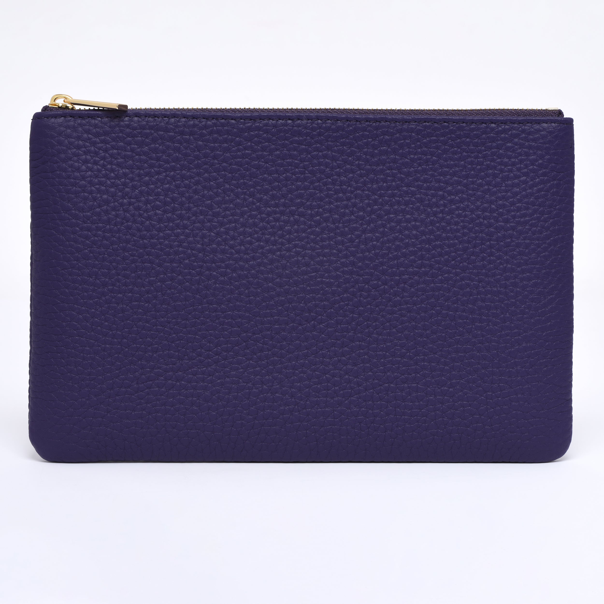 The "M" Case - Gros-Grain Premium Leather Pouch