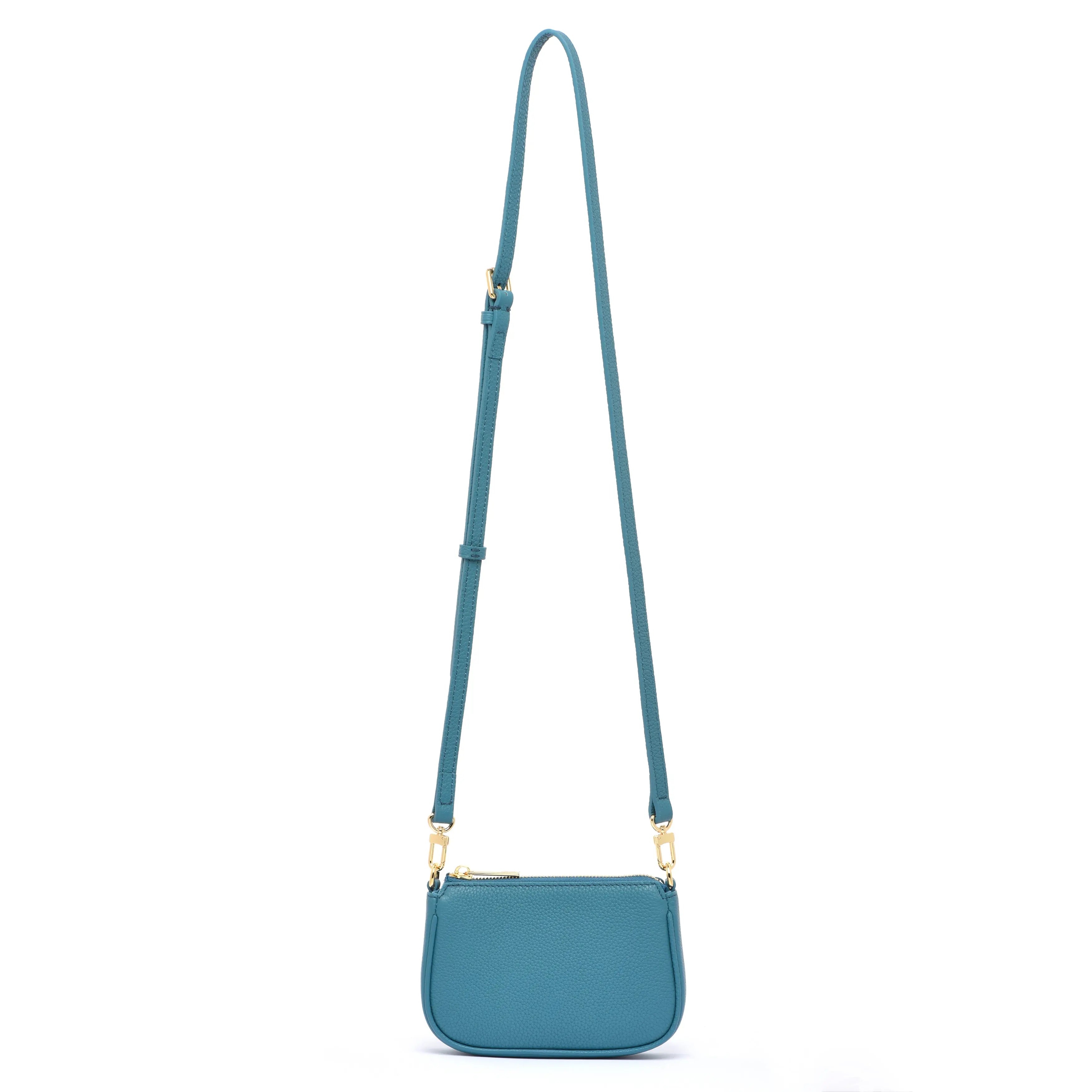 HCC X DUYP - Mini pochette -  Denim Blue (restock june 2026) dressupyourpurse