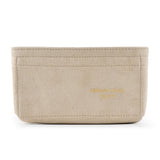 Suede Cotton Organizer for Le Pliage Pouch with Handle