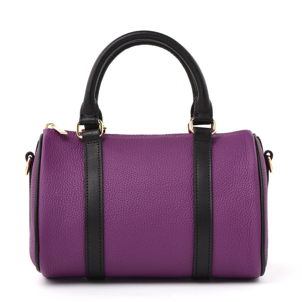 Gucci All Leather Boston Bag Mauve Pink