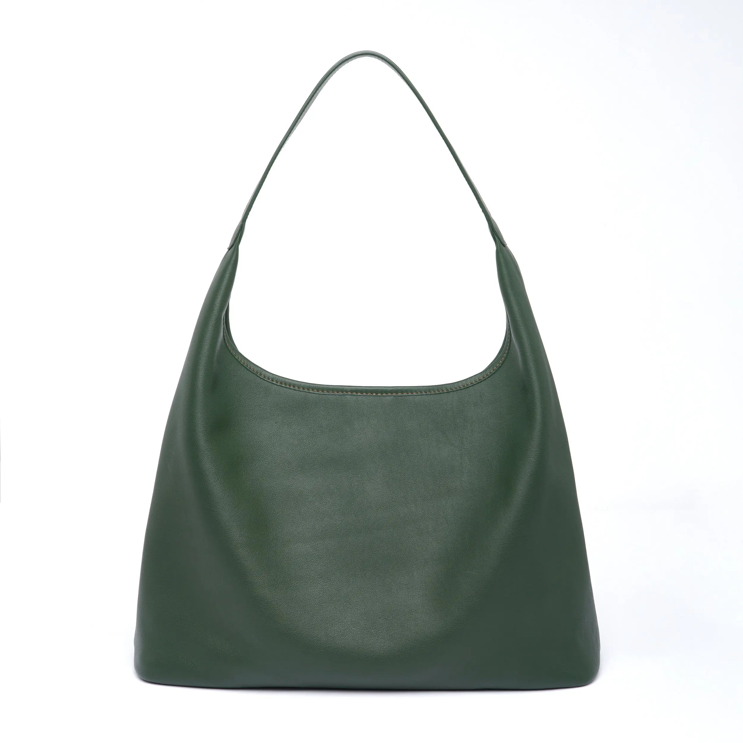 Pre Order - The Slouch Bag - Soft Grain Leather - Dark Green dressupyourpurse