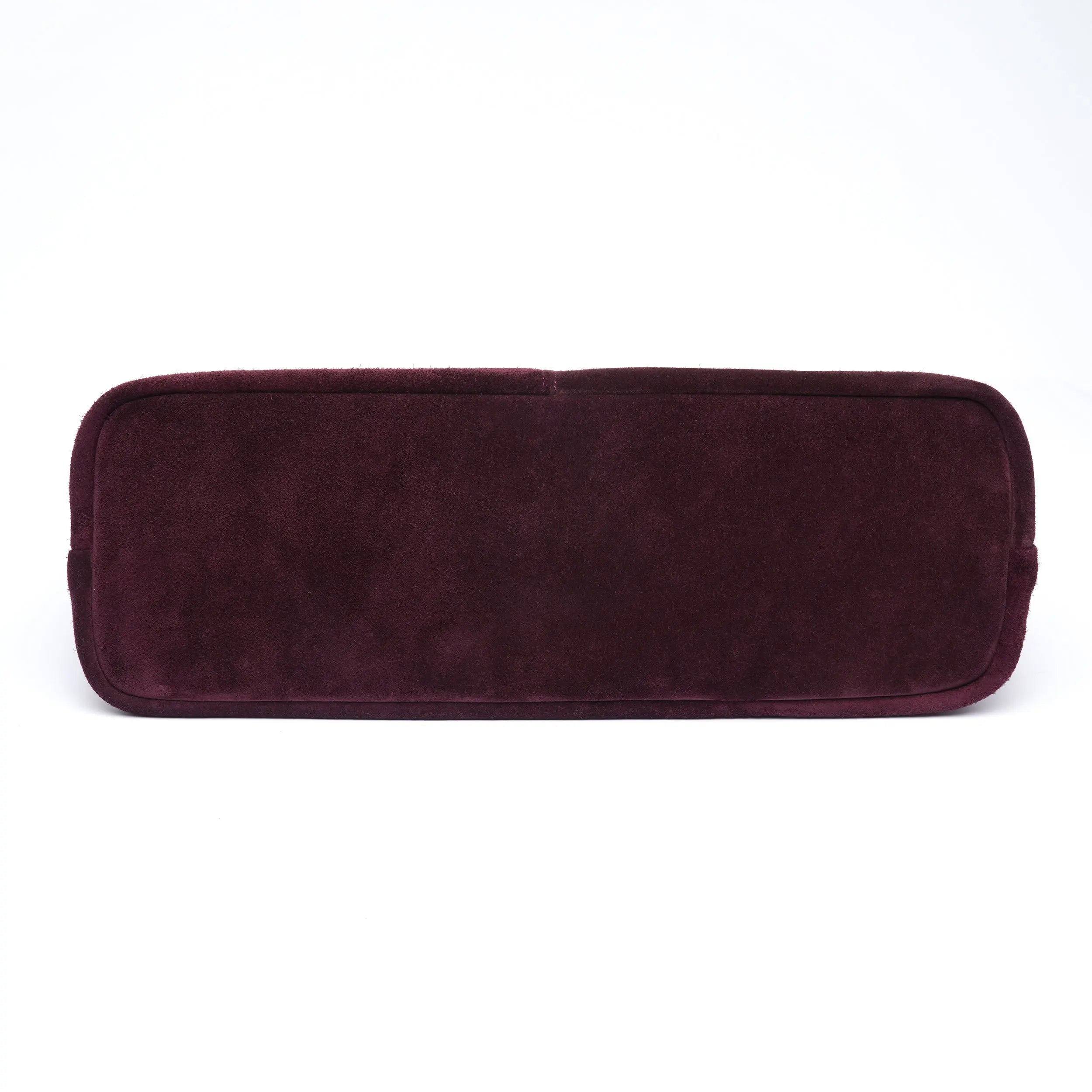 Pre Order - The Slouch Bag - Calf Suede Leather - Plum dressupyourpurse
