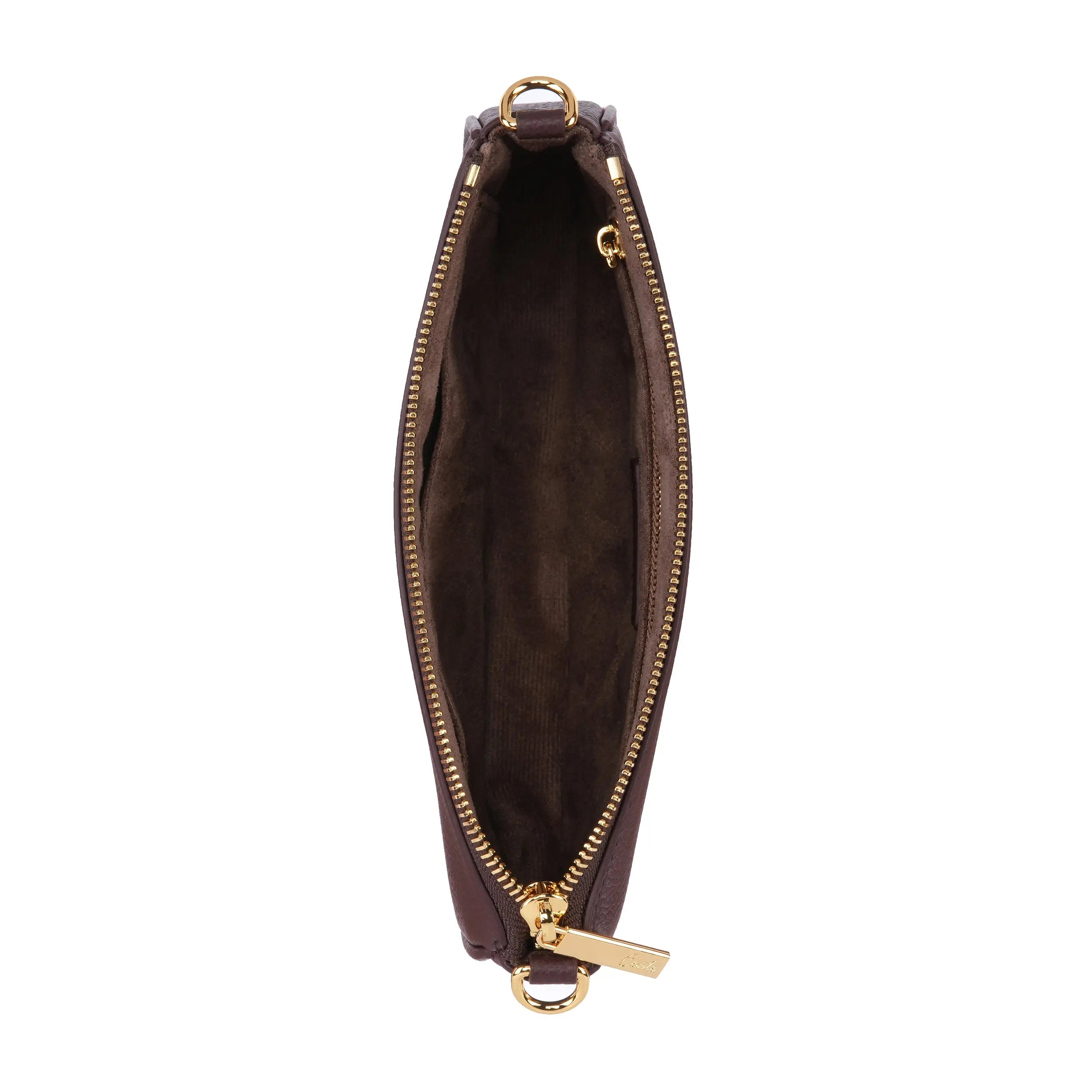 HCC X DUYP - Medium pochette - Chocolate (restock june 2026) dressupyourpurse