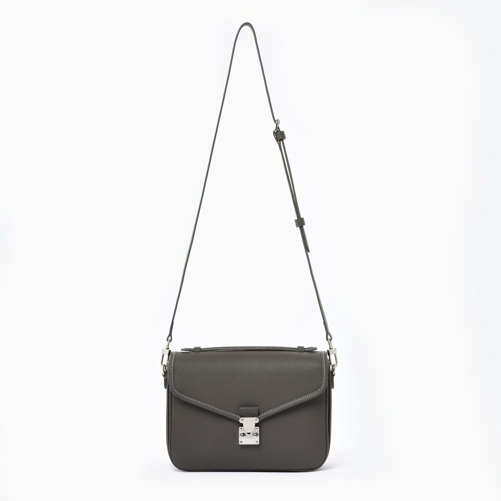 PRE ORDER Graphite grey Togo Leather - 