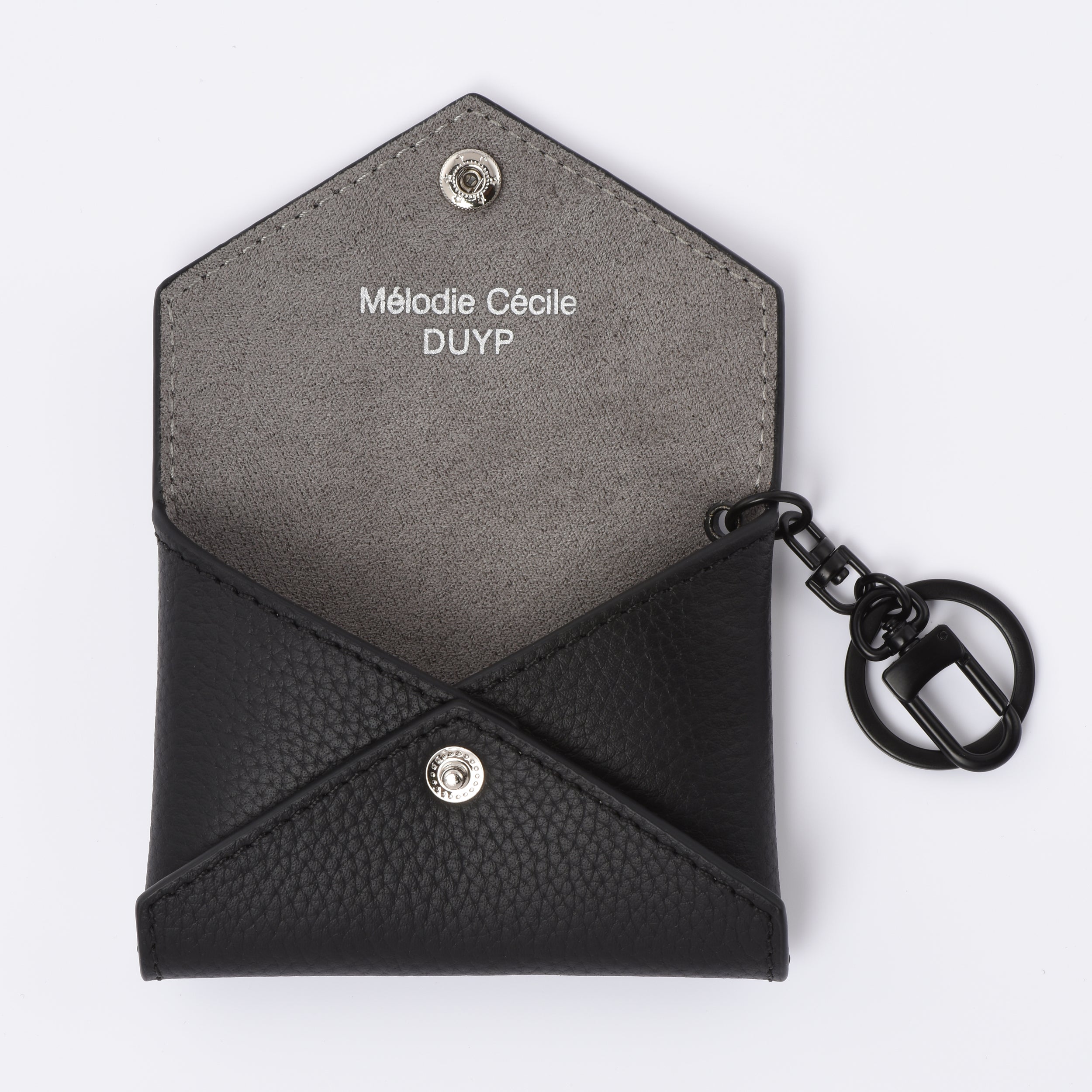 NOIR ABSOLU - MINI ENVELOPE BAG CHARM CARD HOLDER