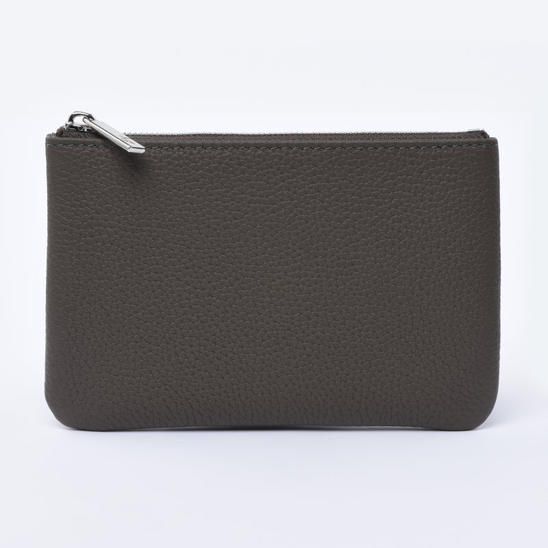 MINI "M" Case - Togo Leather Zipped Pouch