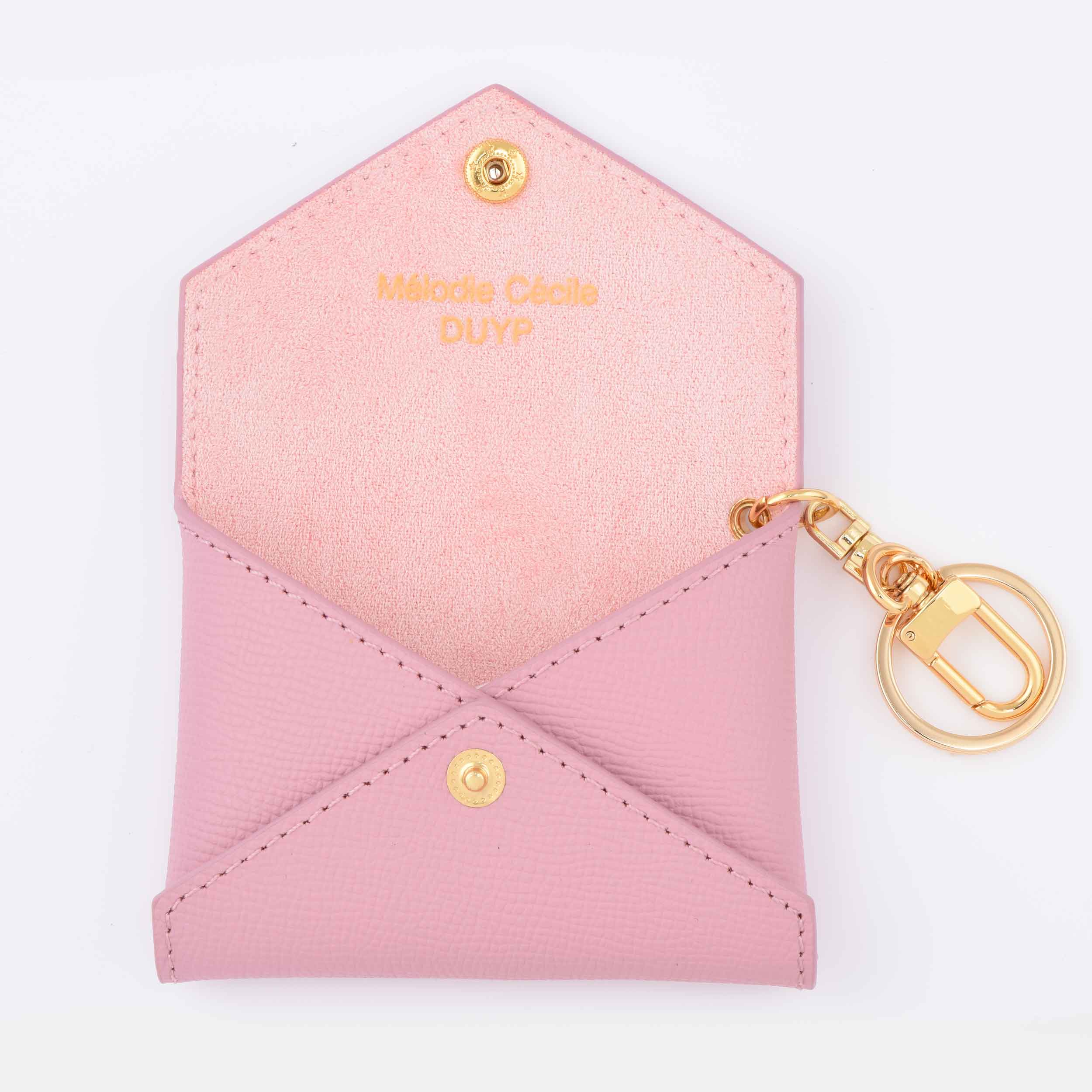 EPSOM LEATHER MINI ENVELOPE BAG CHARM CARD HOLDER