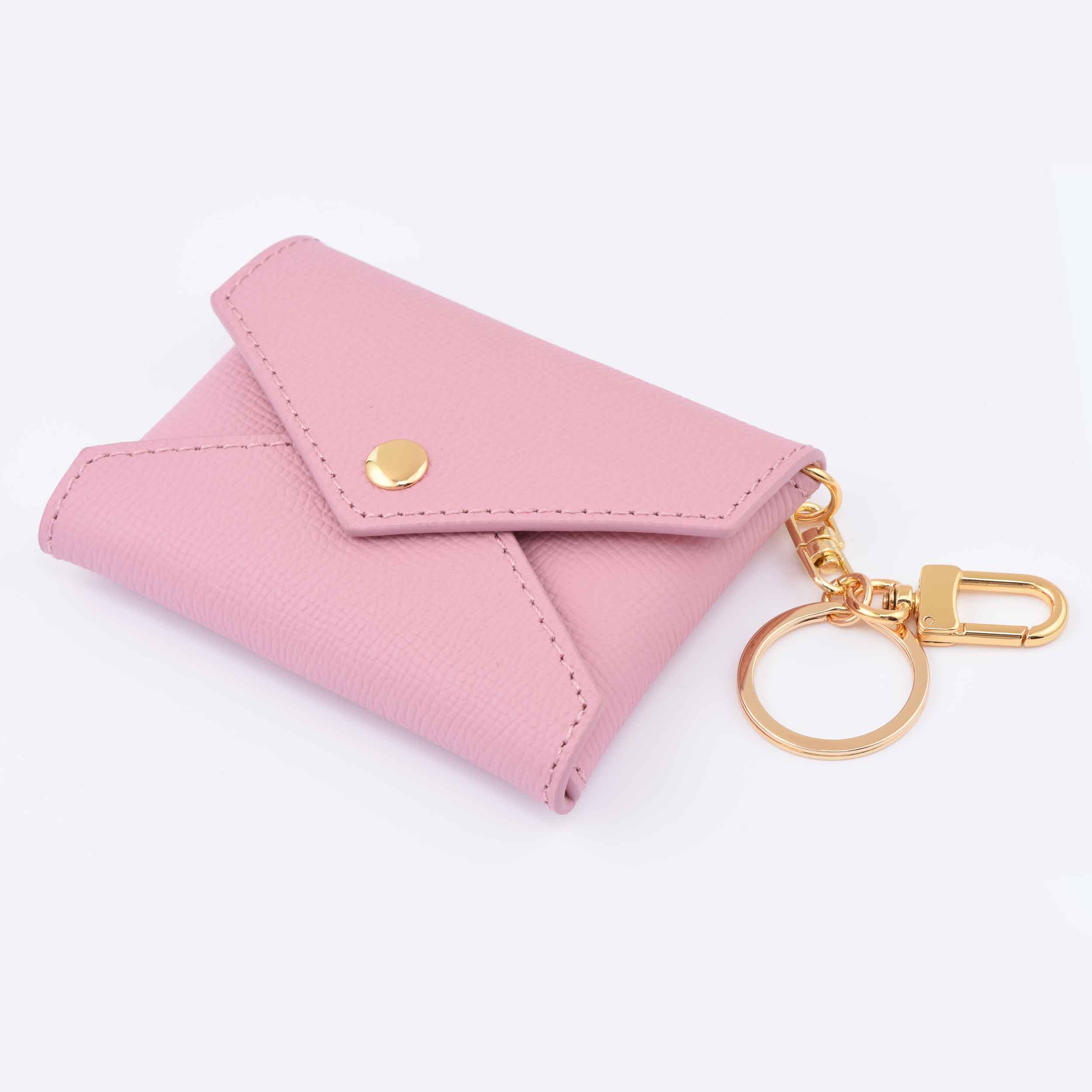 EPSOM LEATHER MINI ENVELOPE BAG CHARM CARD HOLDER