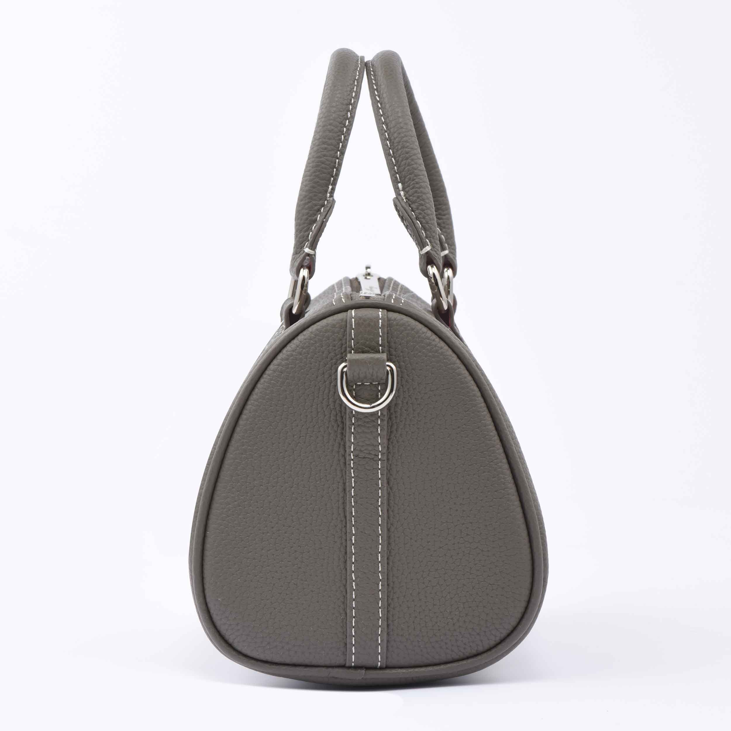 Graphite Grey Togo Leather - Mini Boston bag