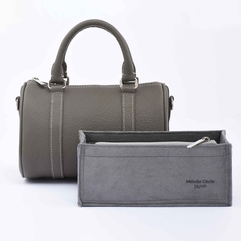 Graphite Grey Togo Leather - Mini Boston bag